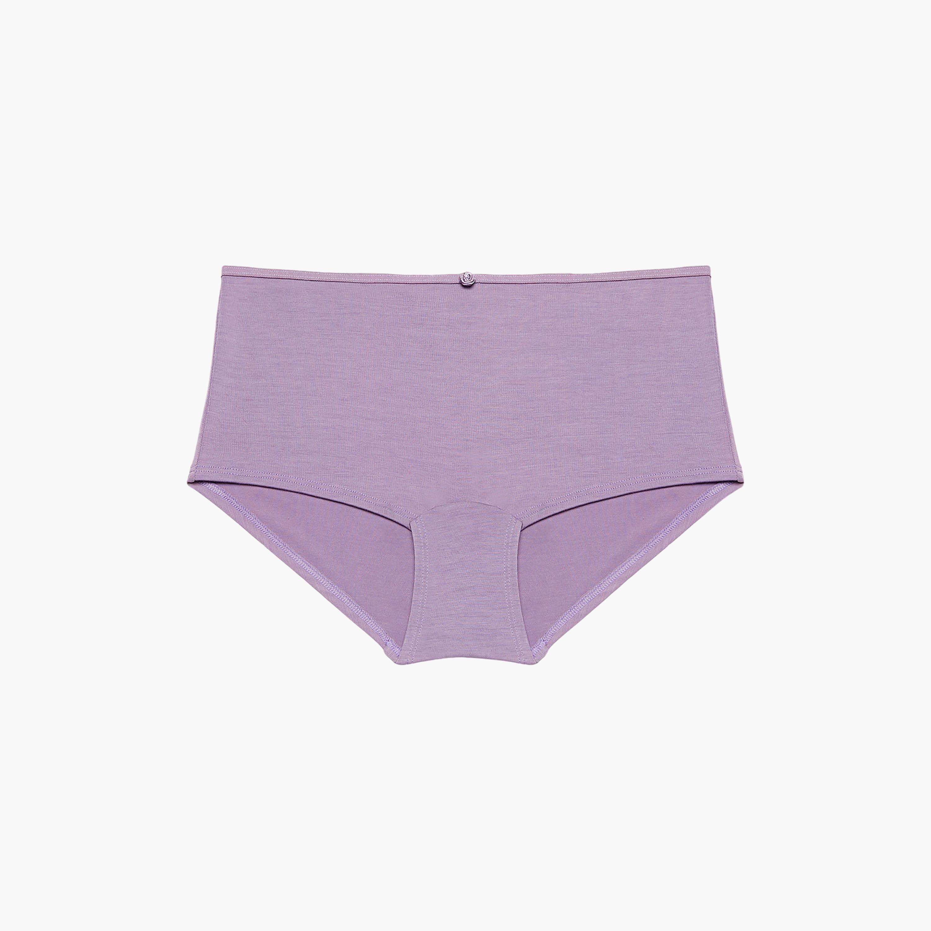 سروال داخلي نسائي "بوي شورت" تغطية كاملة "تريند" فائق النعومة من لا سنزا-women-clothing-lingerie-panties-image-9
