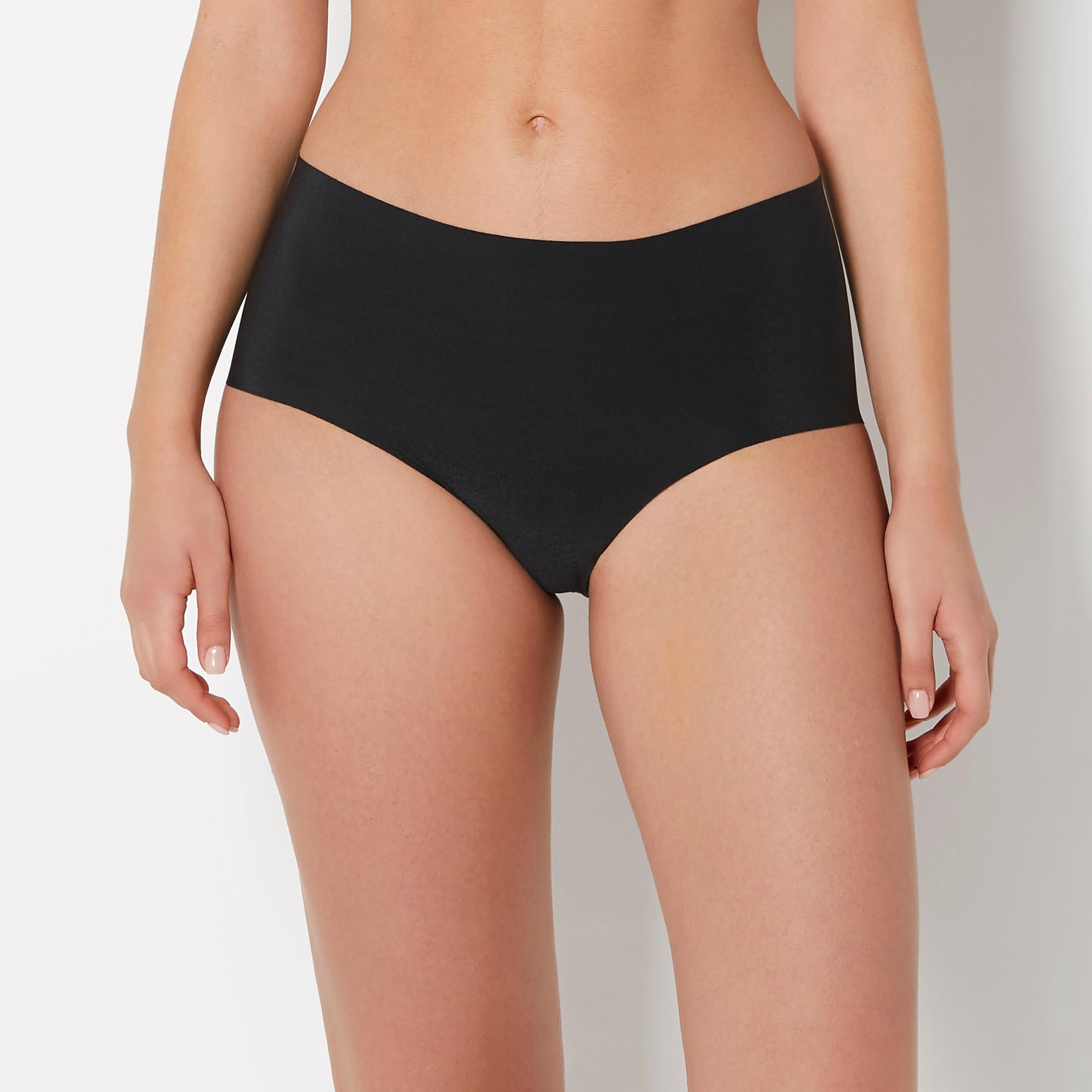La Senza Trend Black Full Coverage Women's Briefs-women-clothing-lingerie-panties-image-1
