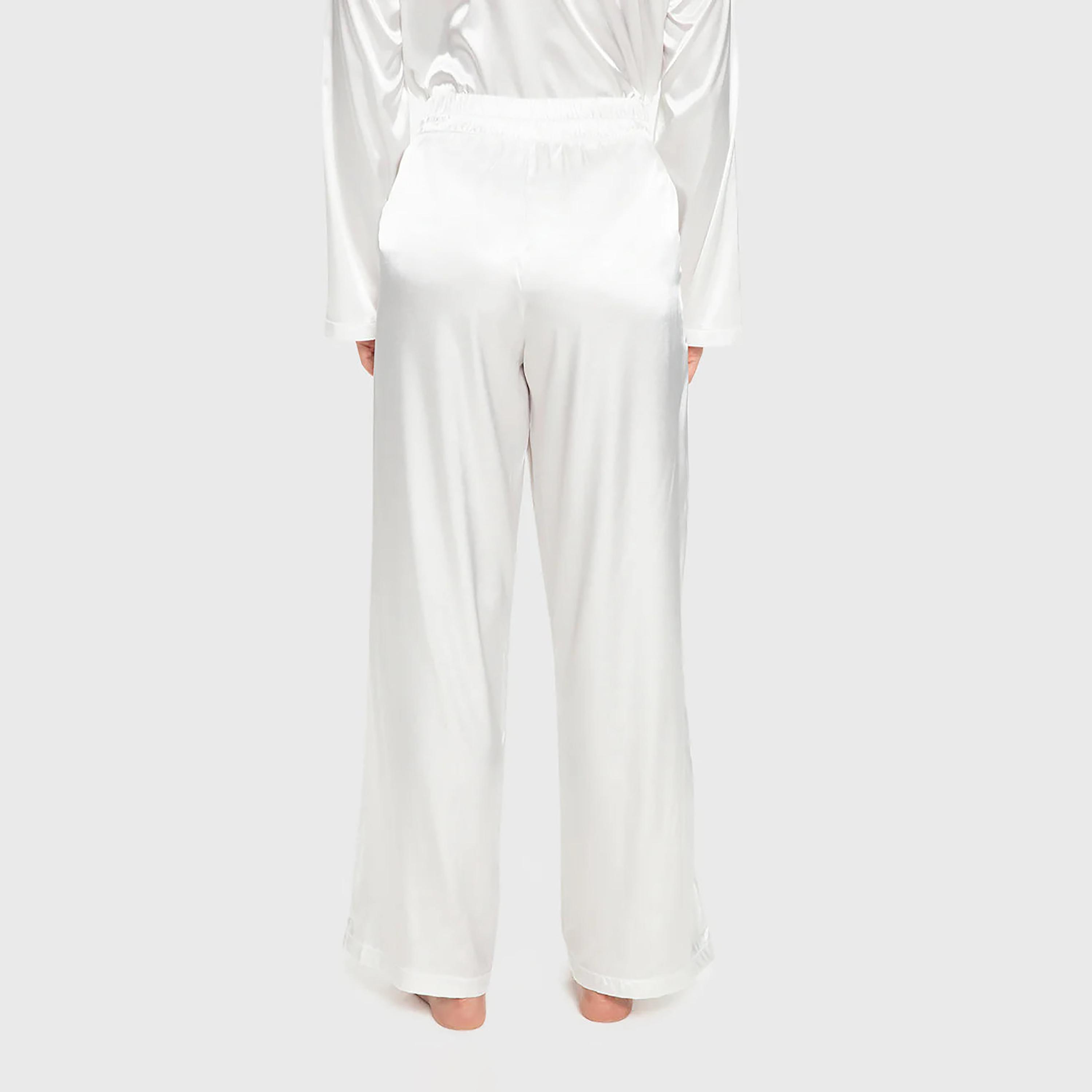 La Senza Sexy Satin Women's Shirt & Pyjama Set-women-clothing-nightwear-pyjamas-longsets-image-12