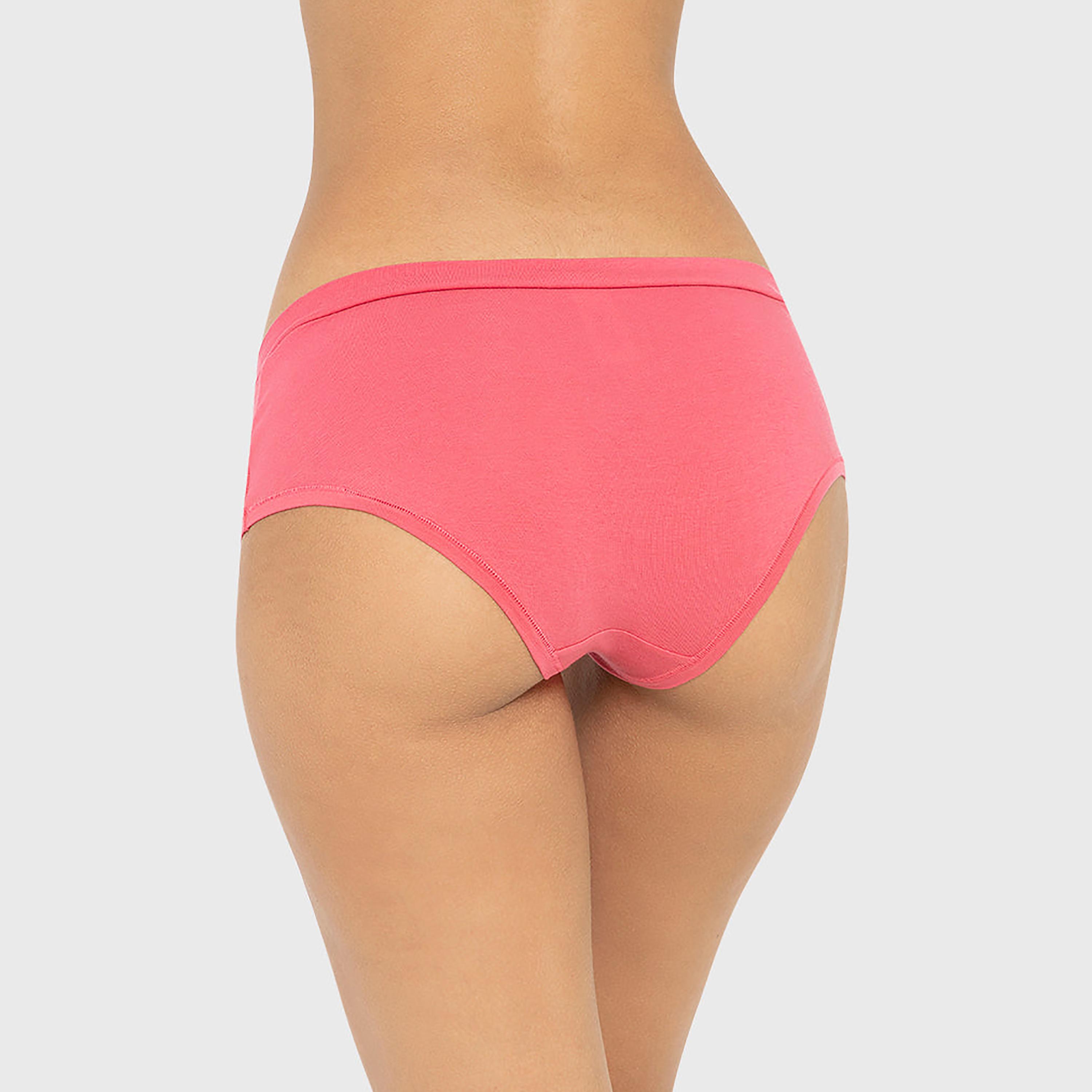 La Senza Cotton Plain Medium Coverage Women's Hipster Panties-women-clothing-lingerie-panties-image-15