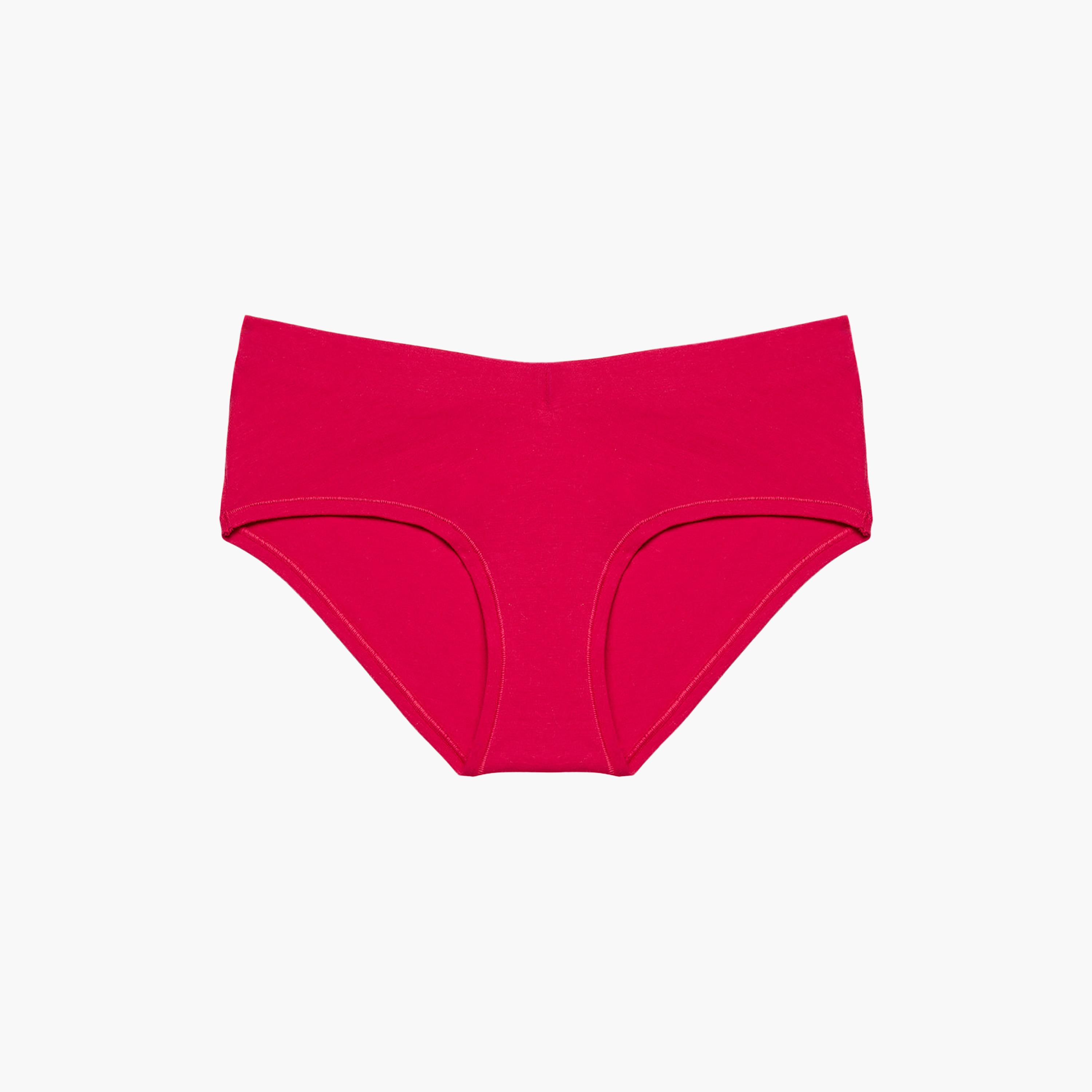 La Senza Cotton Plain Medium Coverage Women's Hipster Panties-women-clothing-lingerie-panties-image-4