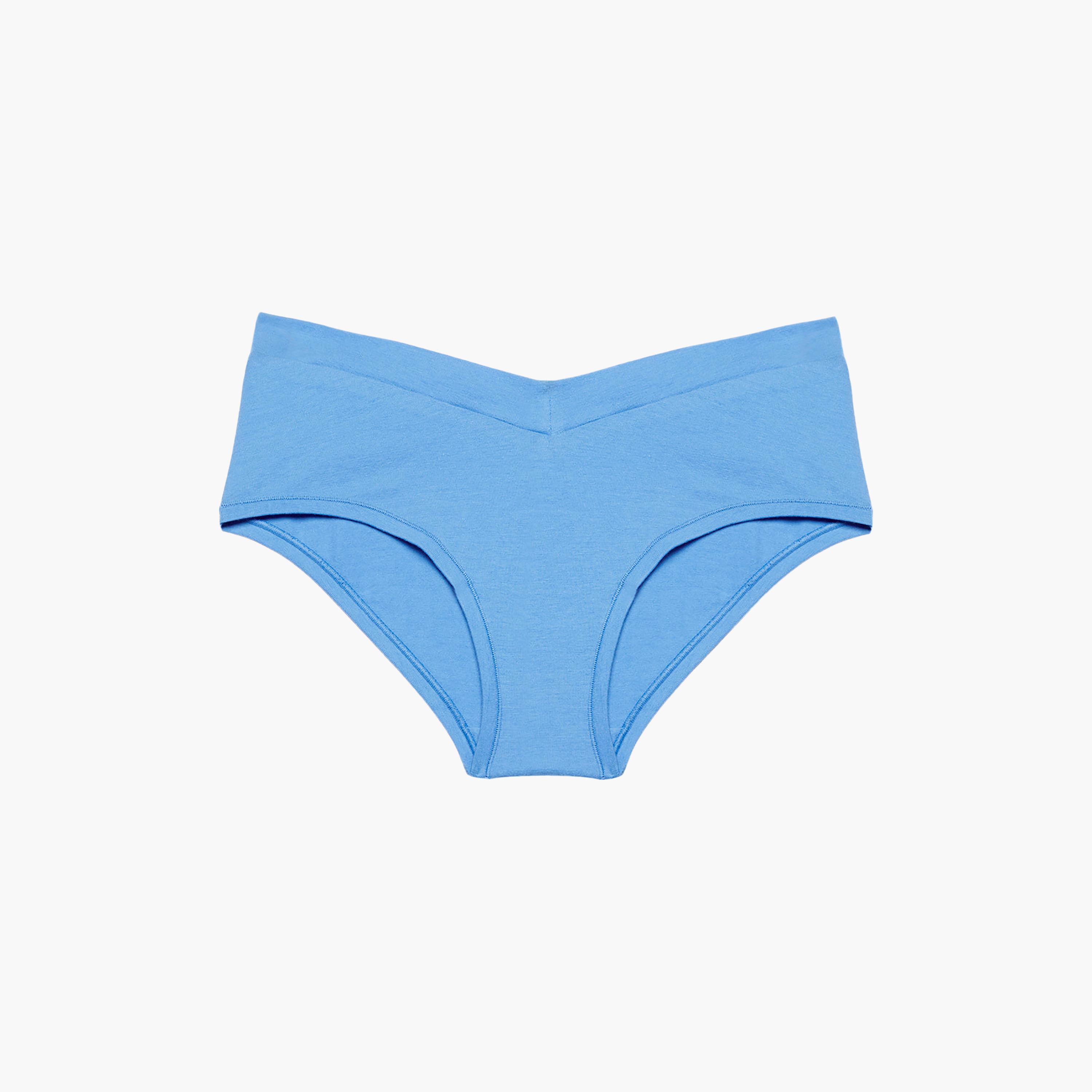 La Senza Cotton Plain Medium Coverage Women's Hipster Panties-women-clothing-lingerie-panties-image-4