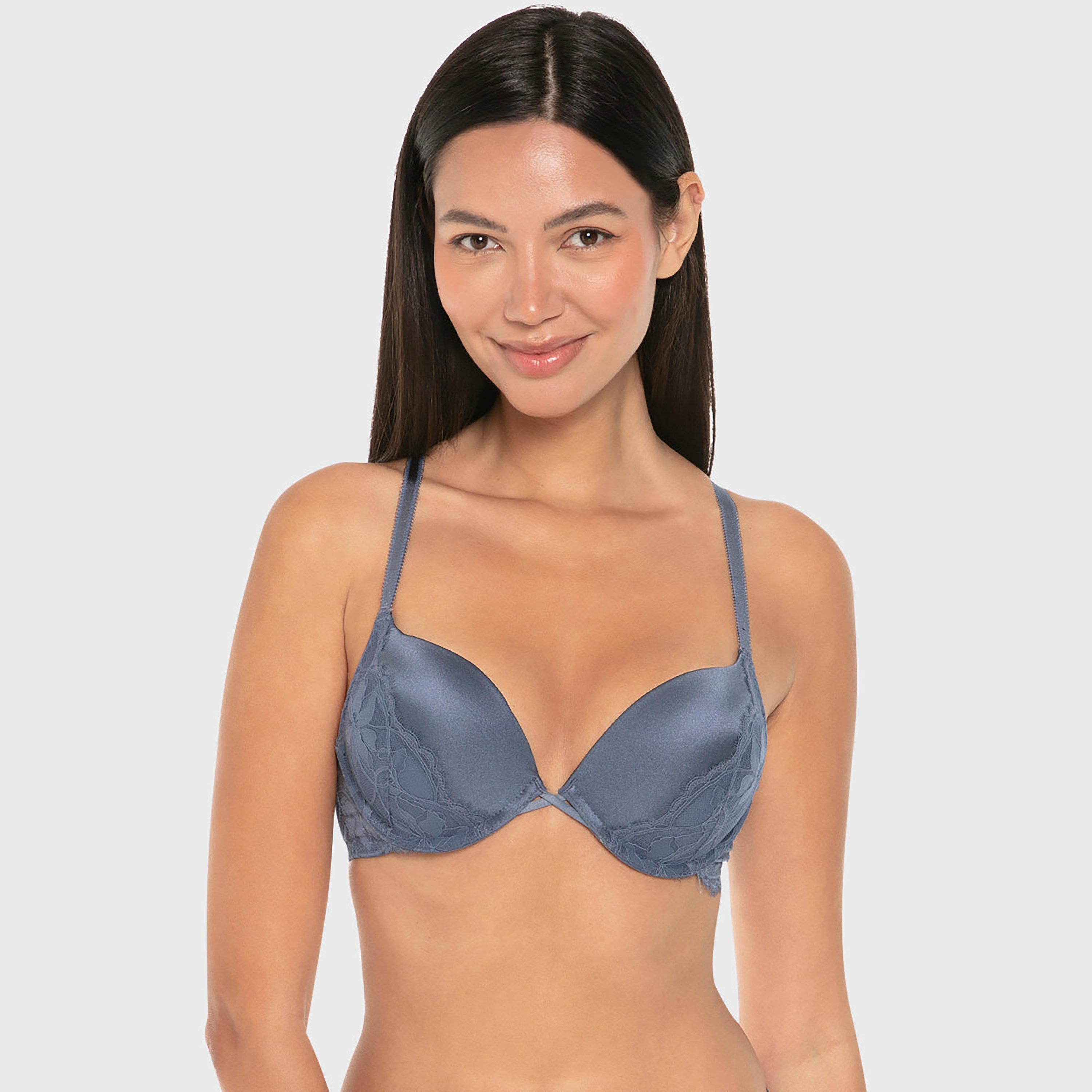 حمالة صدر "دبل بوش أب" متعددة الطرق بيضاء بسلك سفلي ودعم عالٍ وحشوة من لا سينزا-women-clothing-lingerie-bras-image-1