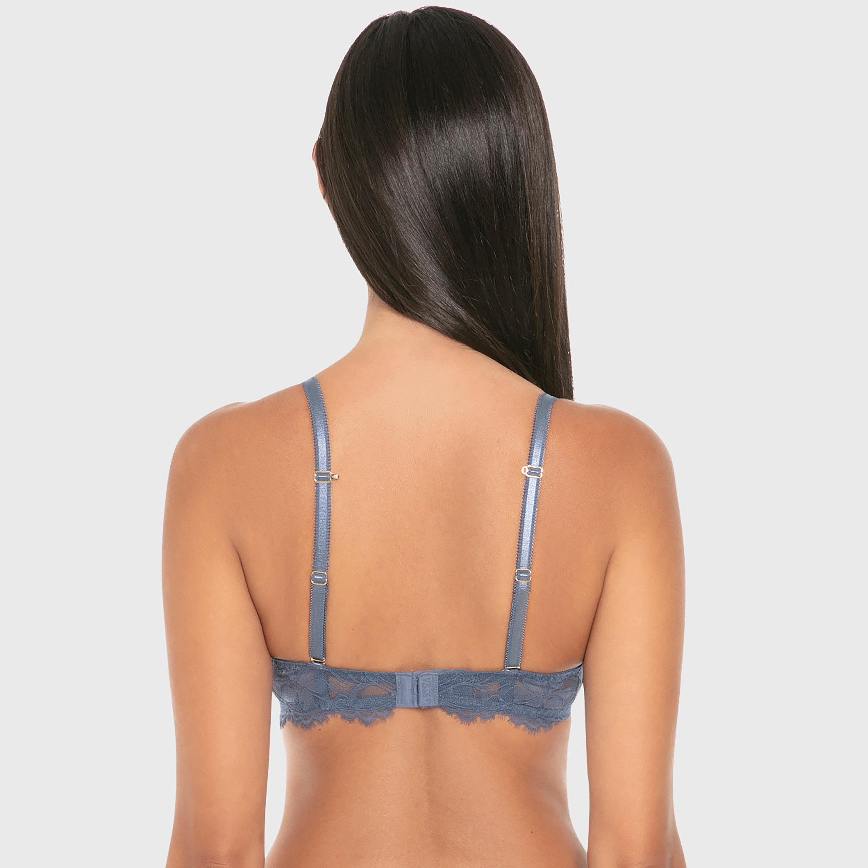 حمالة صدر "دبل بوش أب" متعددة الطرق بيضاء بسلك سفلي ودعم عالٍ وحشوة من لا سينزا-women-clothing-lingerie-bras-image-4