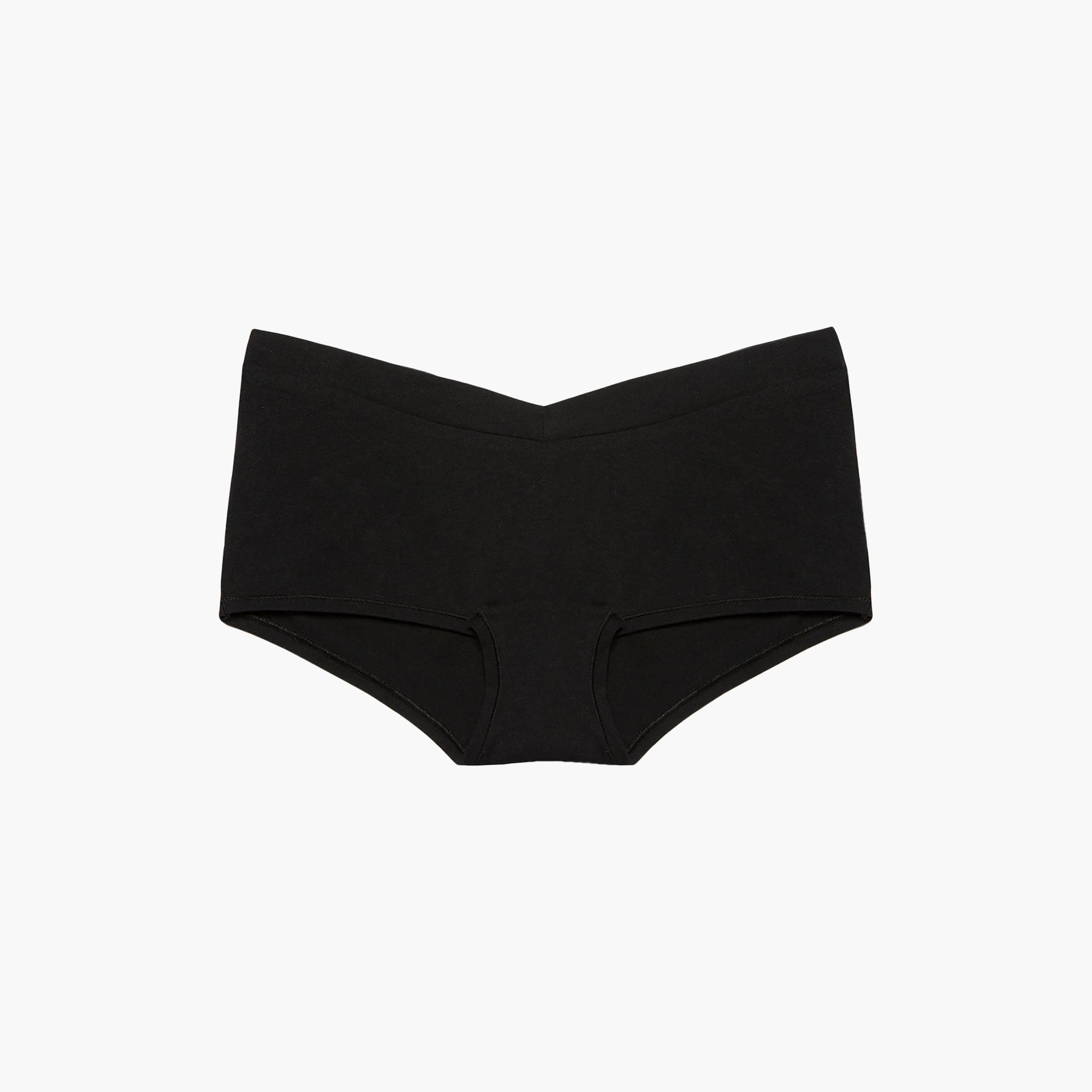 La Senza Cotton Plain Full Coverage Women's Boyshort Panties-women-clothing-lingerie-panties-image-4