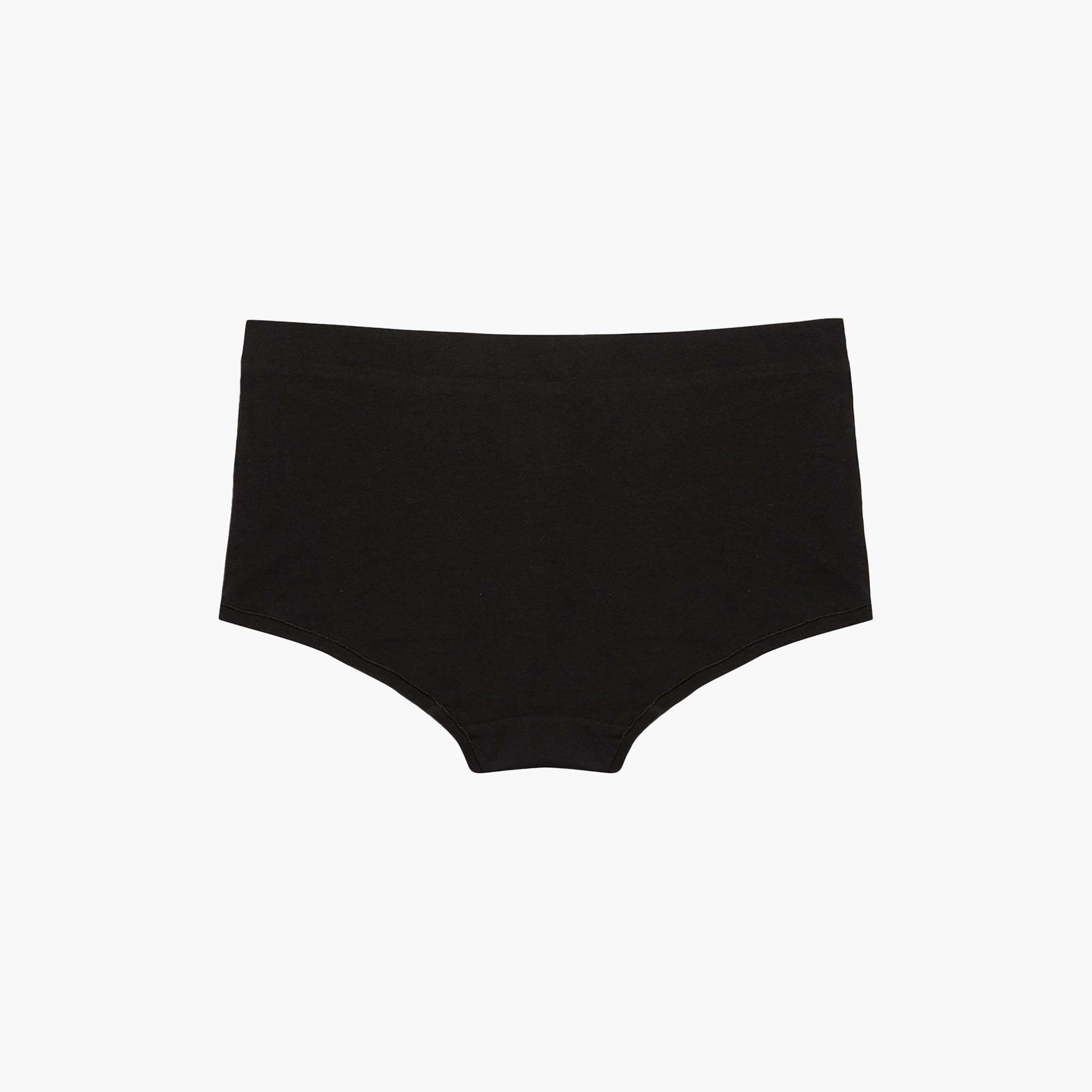 La Senza Cotton Plain Full Coverage Women's Boyshort Panties-women-clothing-lingerie-panties-image-5
