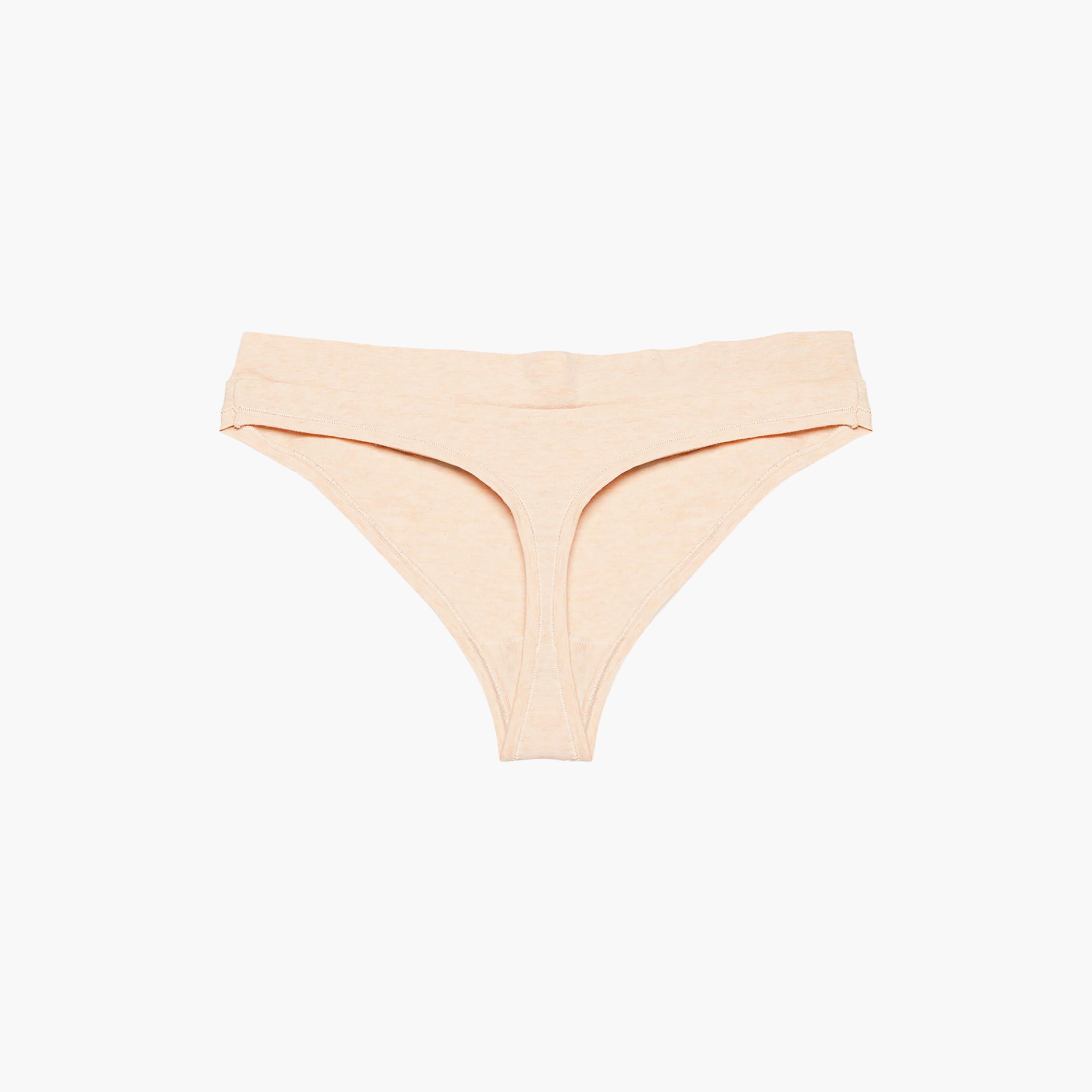 La Senza Plain Low Coverage Women's Thong Panty-women-clothing-lingerie-panties-image-4