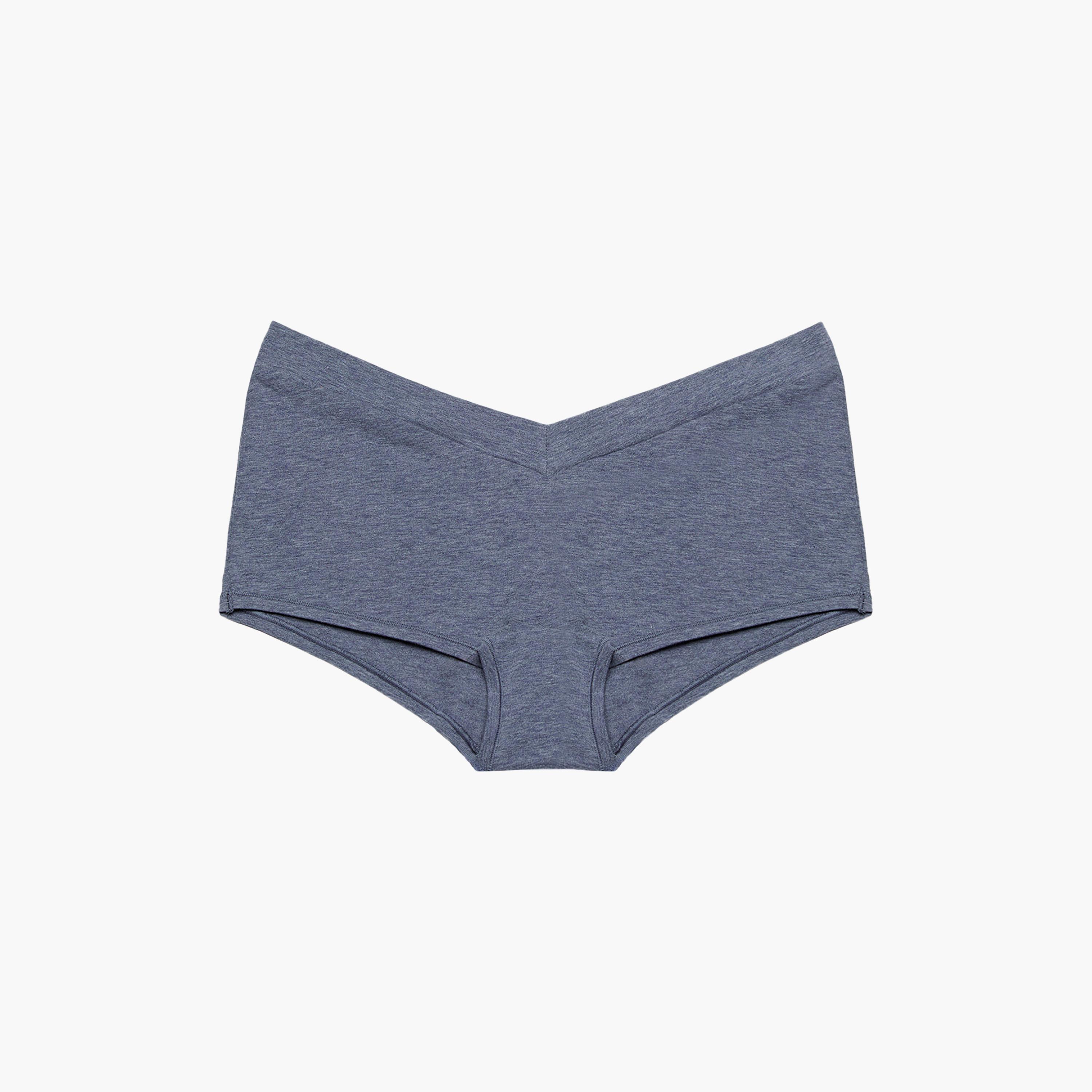 ملابس داخلية بوي شورت نسائي سادة بتغطية كاملة من لا سينزا-women-clothing-lingerie-panties-image-4