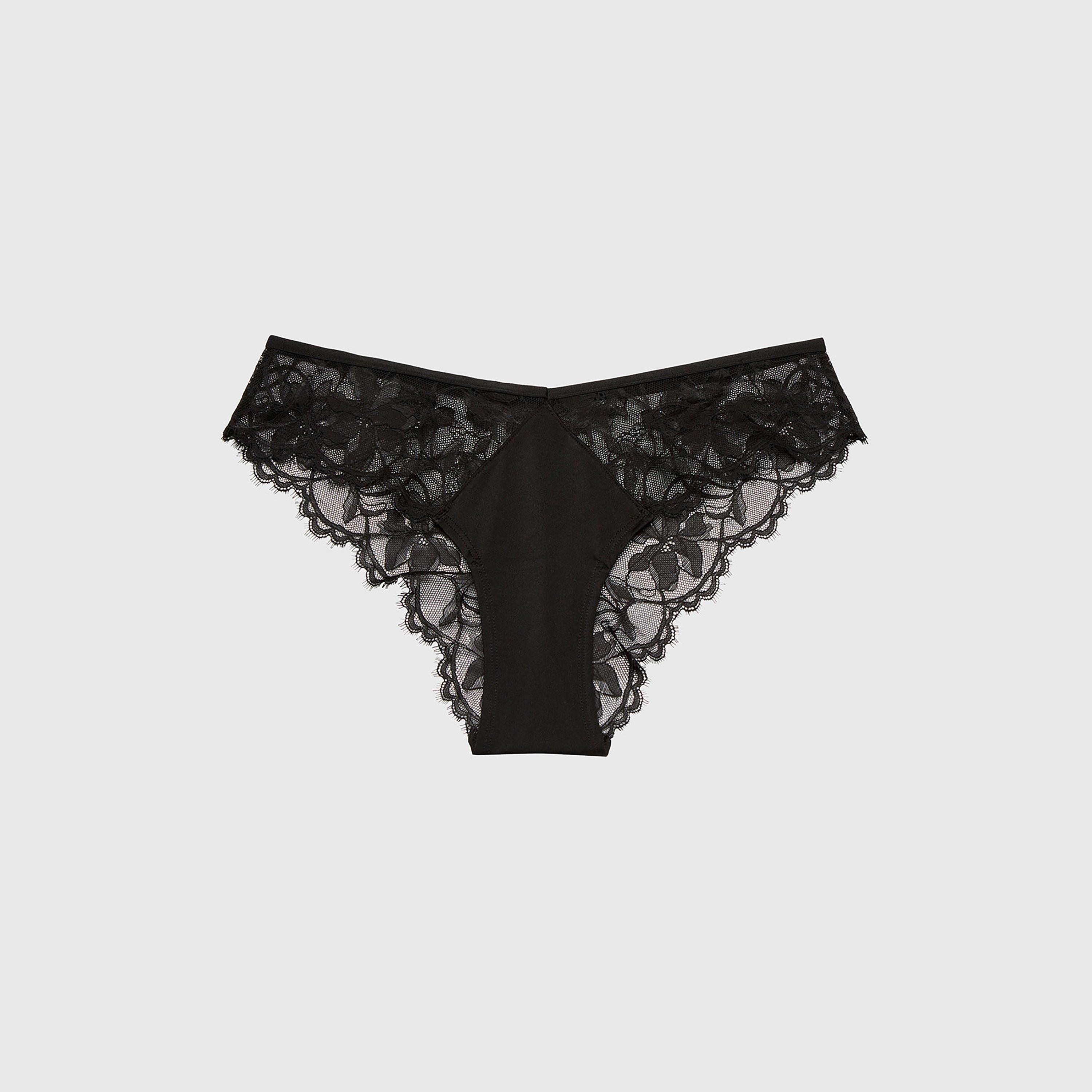سروال داخلي نسائي "شيكي" (Diva) من البولي أميد والدانتيل بتغطية منخفضة من لا سينزا-women-clothing-lingerie-panties-image-9