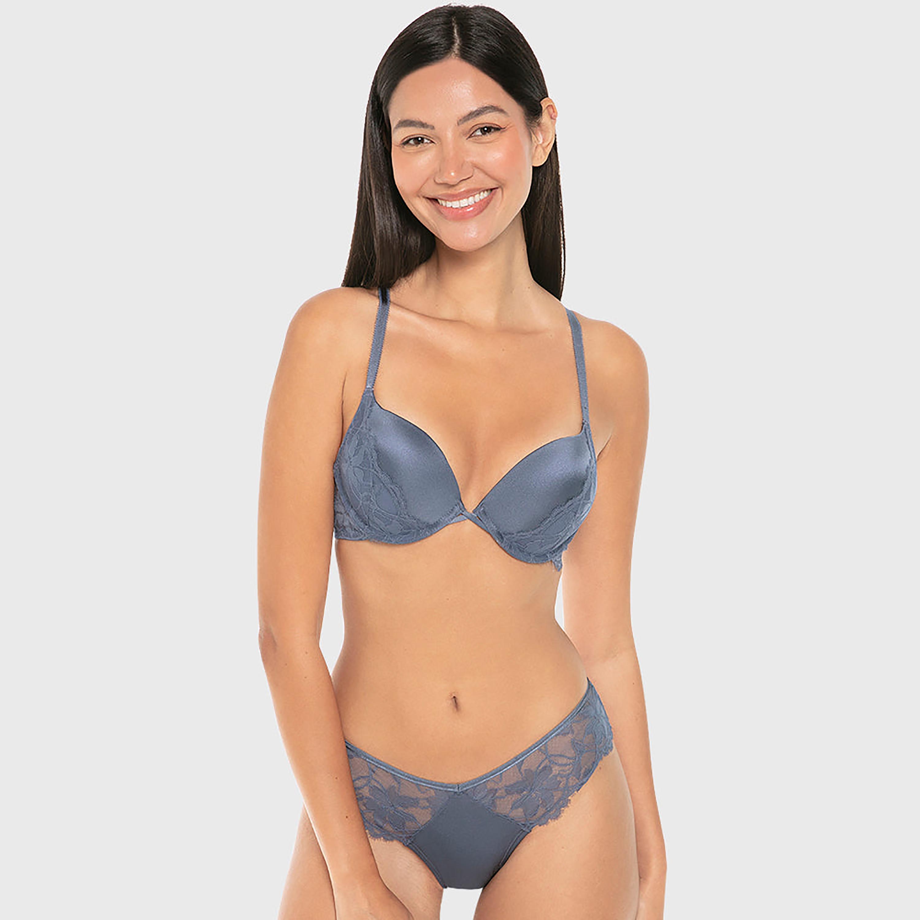 La Senza Diva Polyamide Lace Low Coverage Women's Cheeky Panties-women-clothing-lingerie-panties-image-2