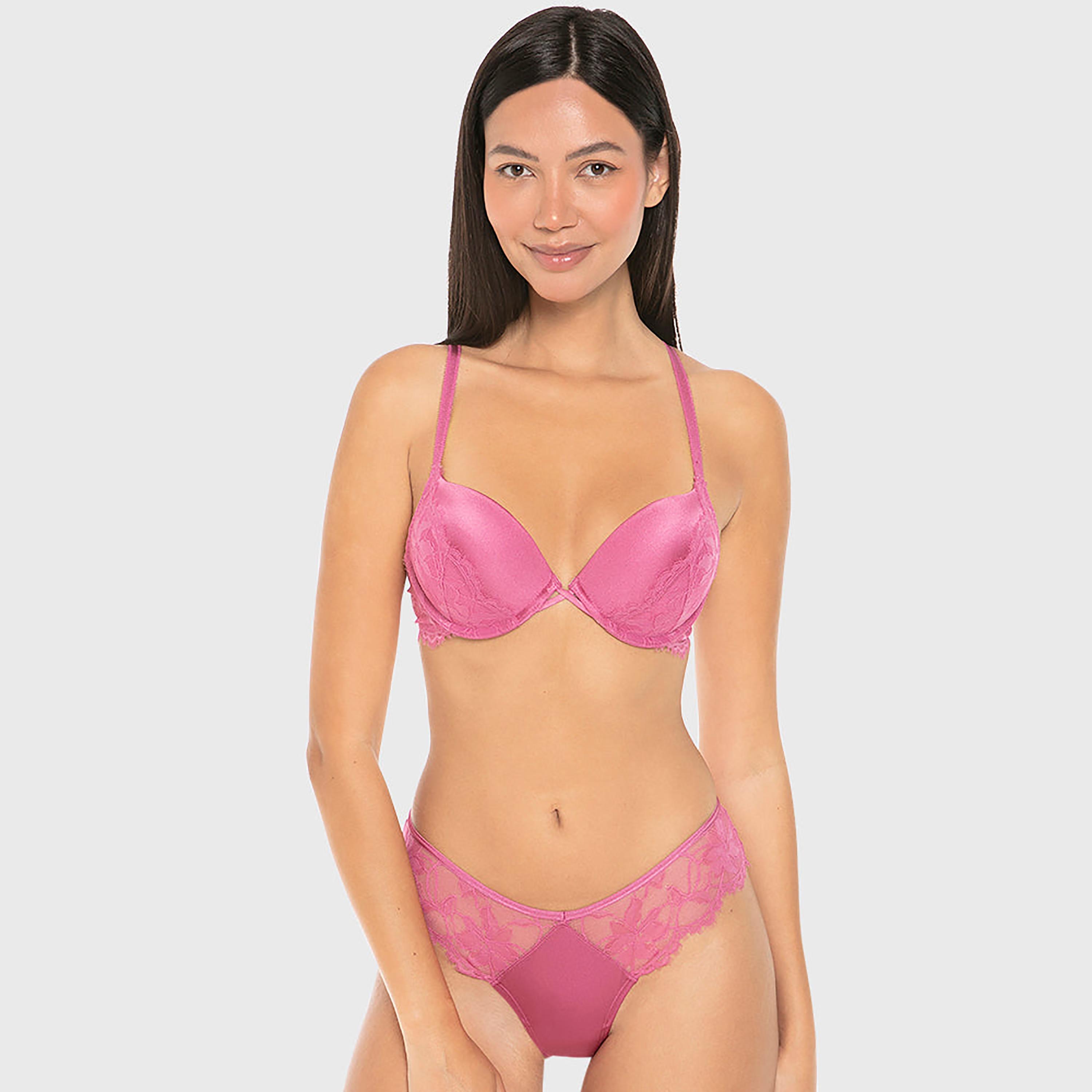 La Senza Diva Polyamide Lace Low Coverage Women's Cheeky Panties-women-clothing-lingerie-panties-image-2