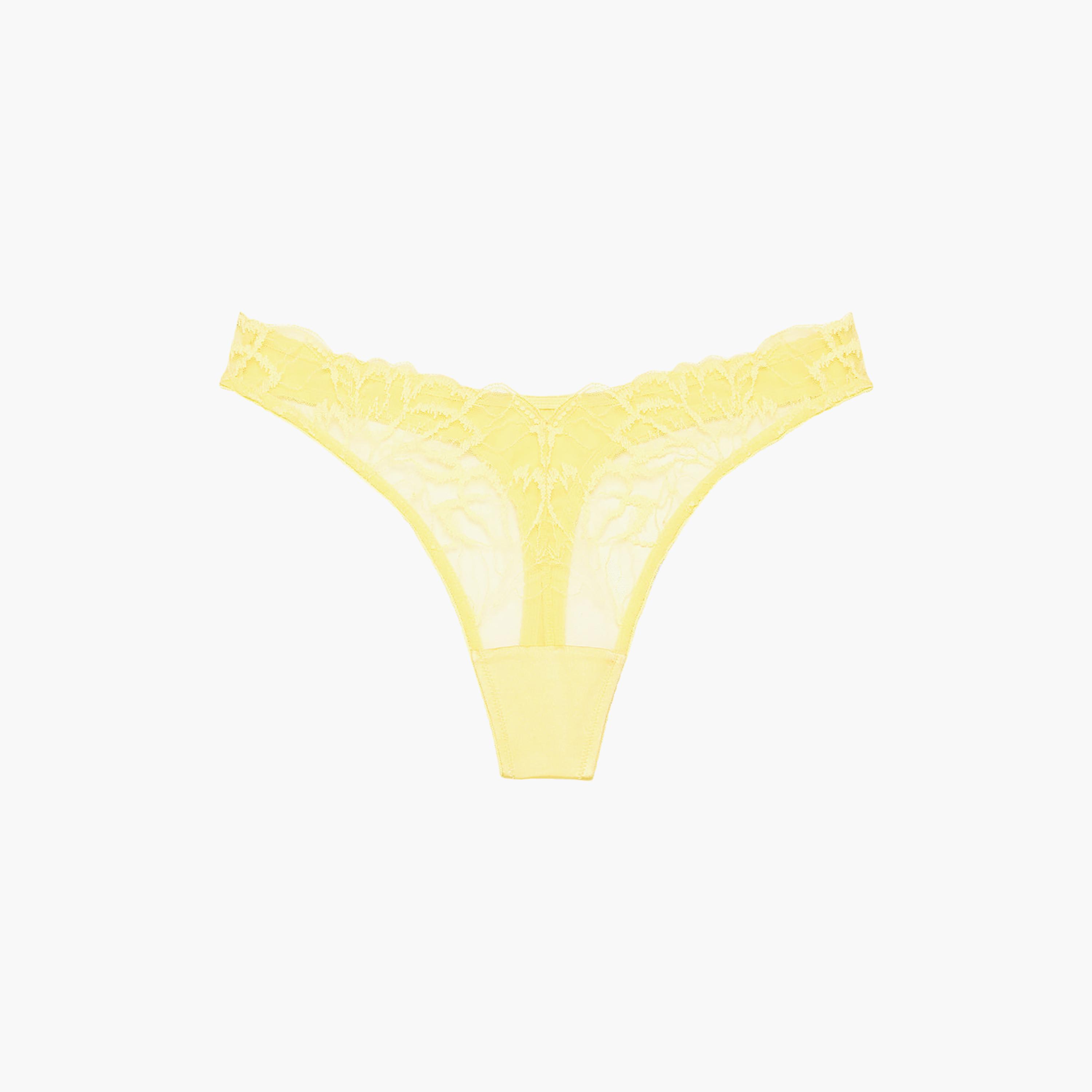 La Senza Diva Lush Lace Low Coverage Women's Thong Panty-women-clothing-lingerie-panties-image-3