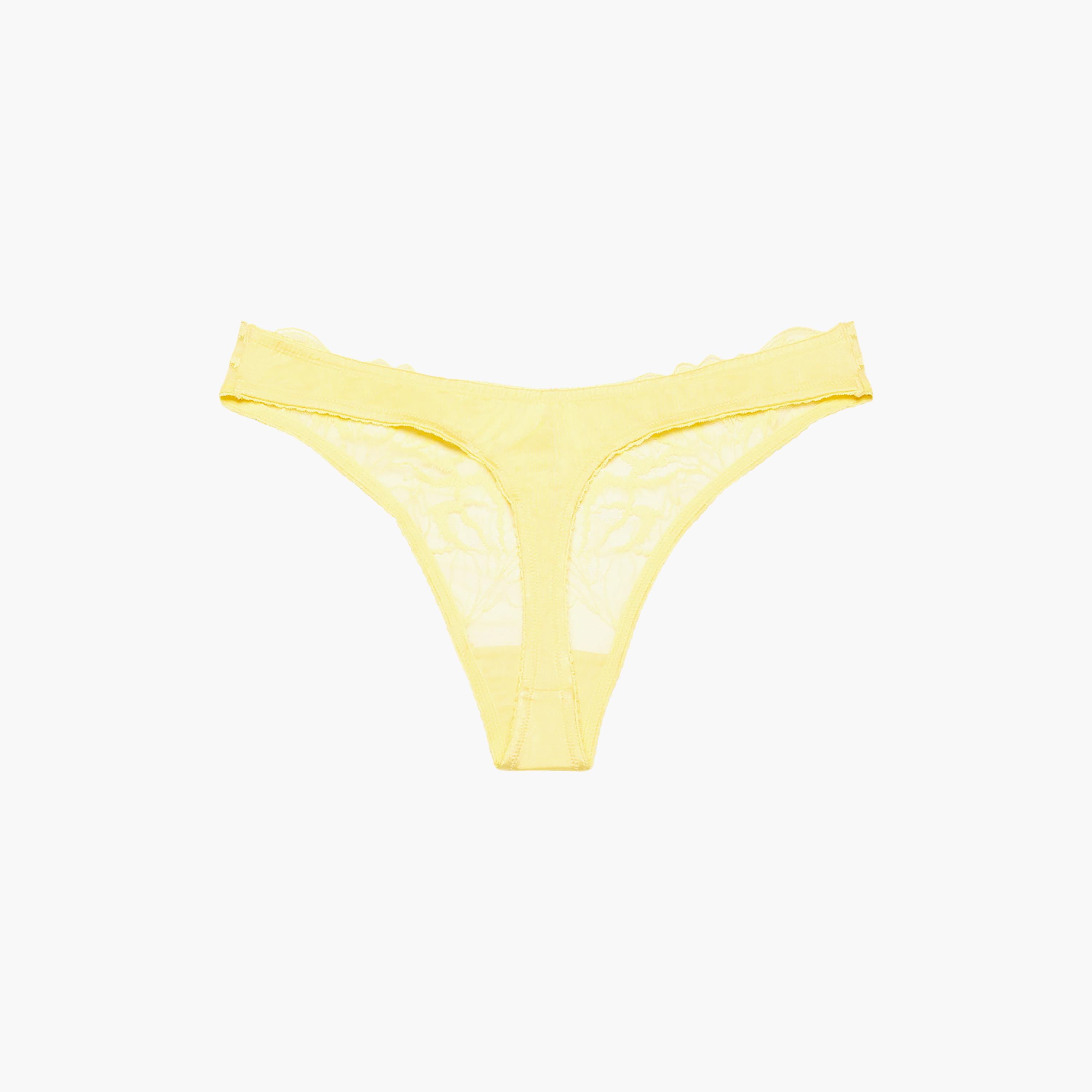 La Senza Diva Lush Lace Low Coverage Women's Thong Panty-women-clothing-lingerie-panties-image-4