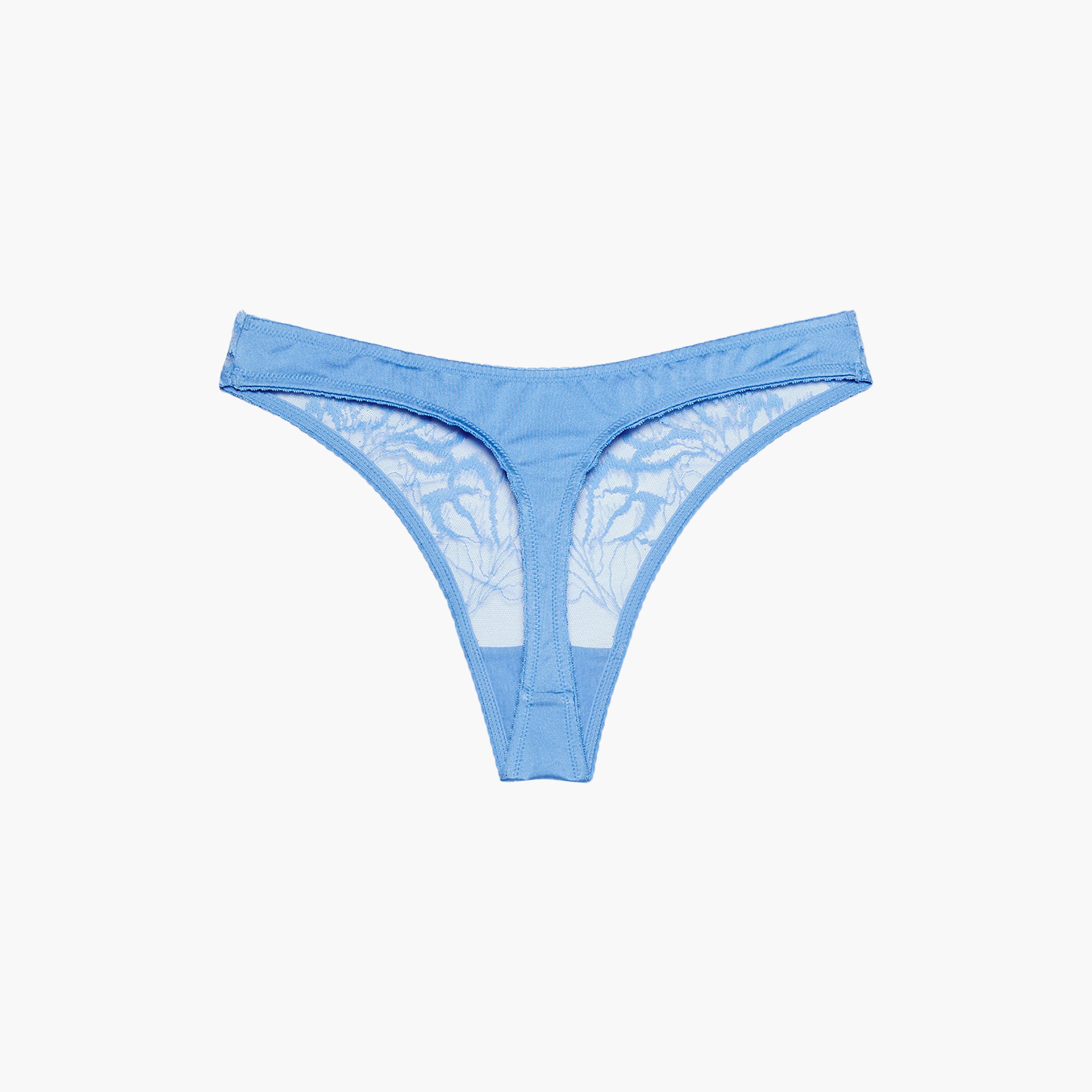 La Senza Diva Lush Lace Low Coverage Women's Thong Panty-women-clothing-lingerie-panties-image-4