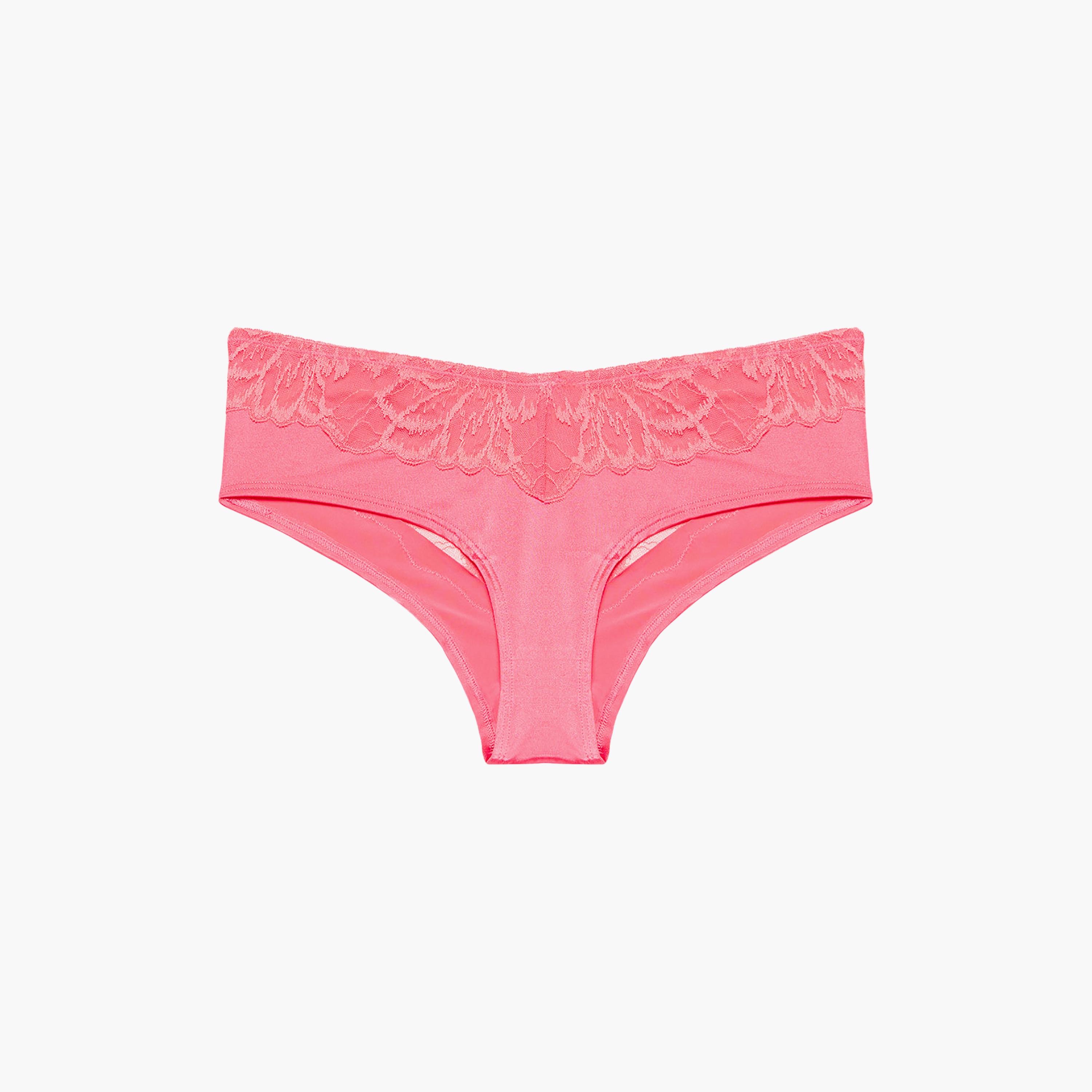 La Senza Diva Lace Medium Coverage Women's Cheeky Panty-women-clothing-lingerie-panties-image-4