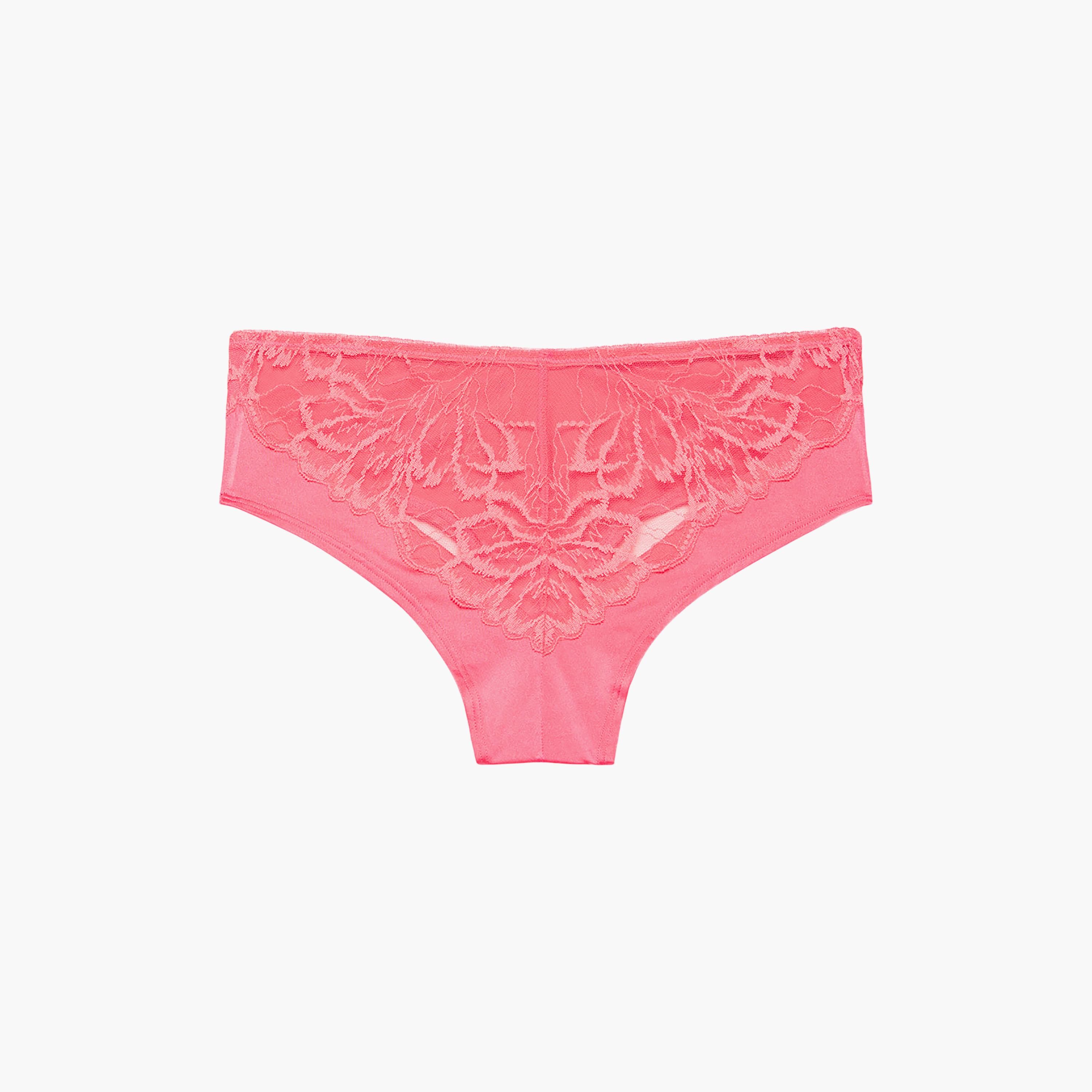 La Senza Diva Lace Medium Coverage Women's Cheeky Panty-women-clothing-lingerie-panties-image-5