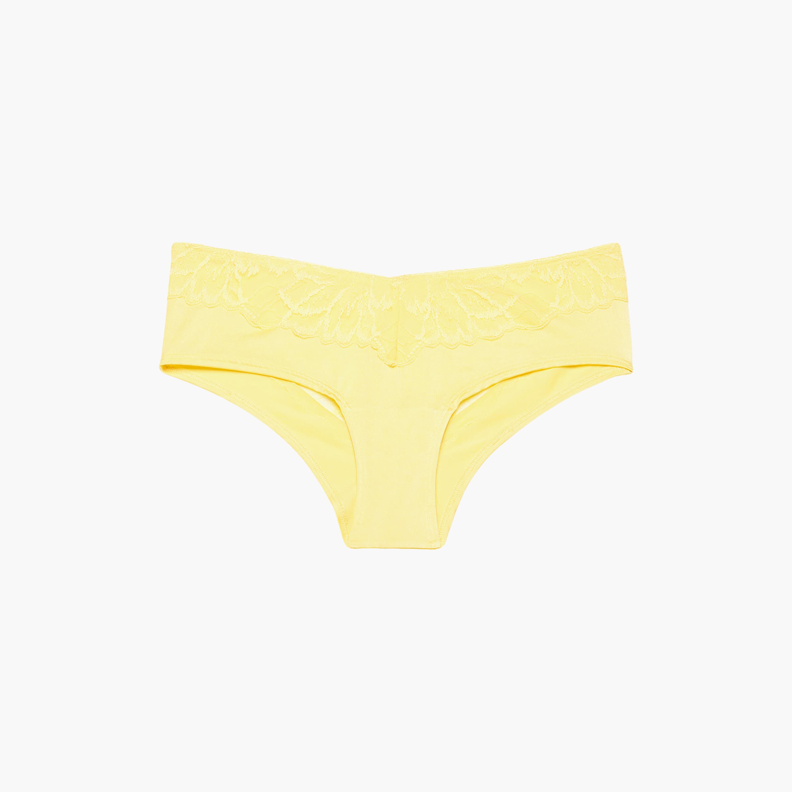 La Senza Diva Lace Medium Coverage Women's Cheeky Panty-women-clothing-lingerie-panties-image-4