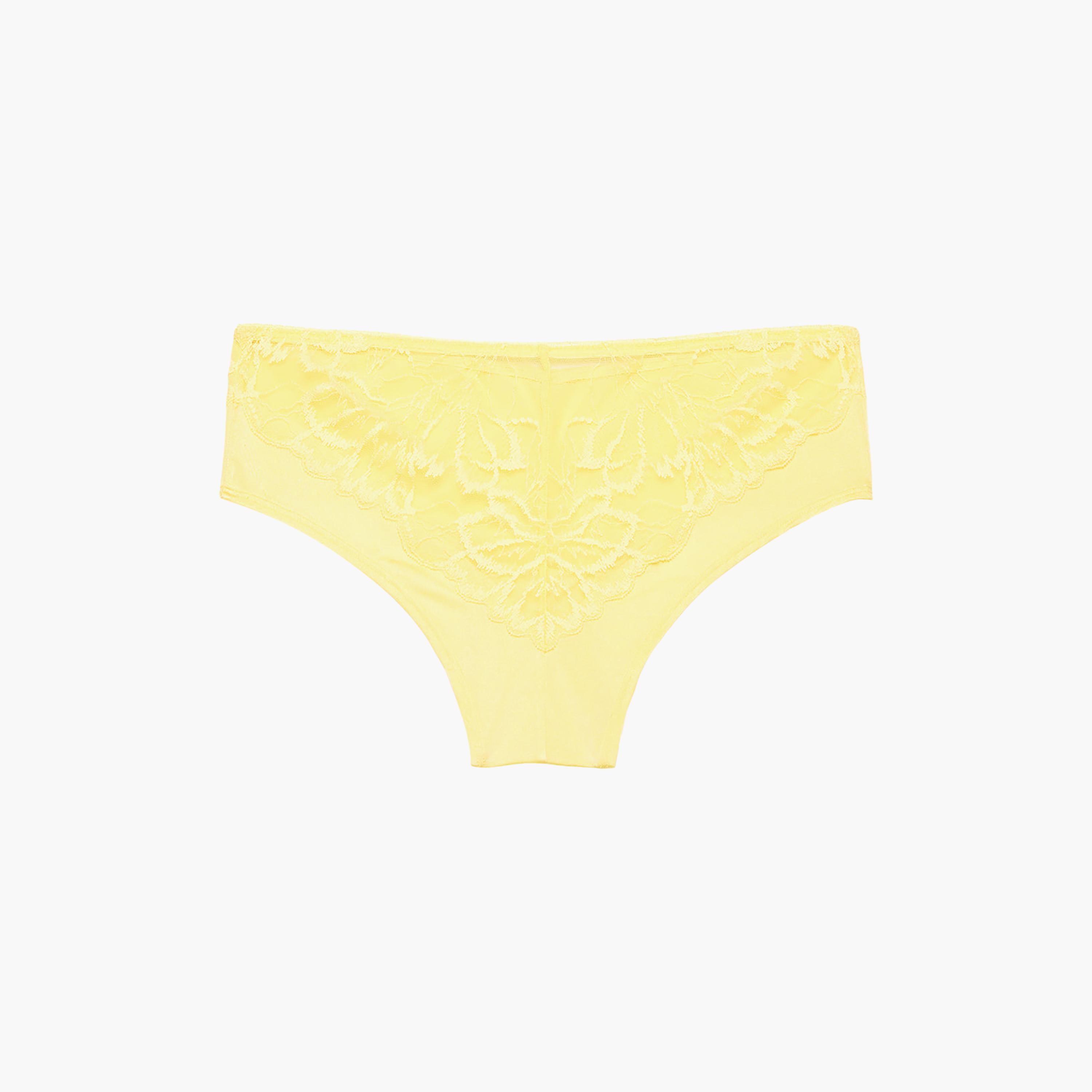 La Senza Diva Lace Medium Coverage Women's Cheeky Panty-women-clothing-lingerie-panties-image-5