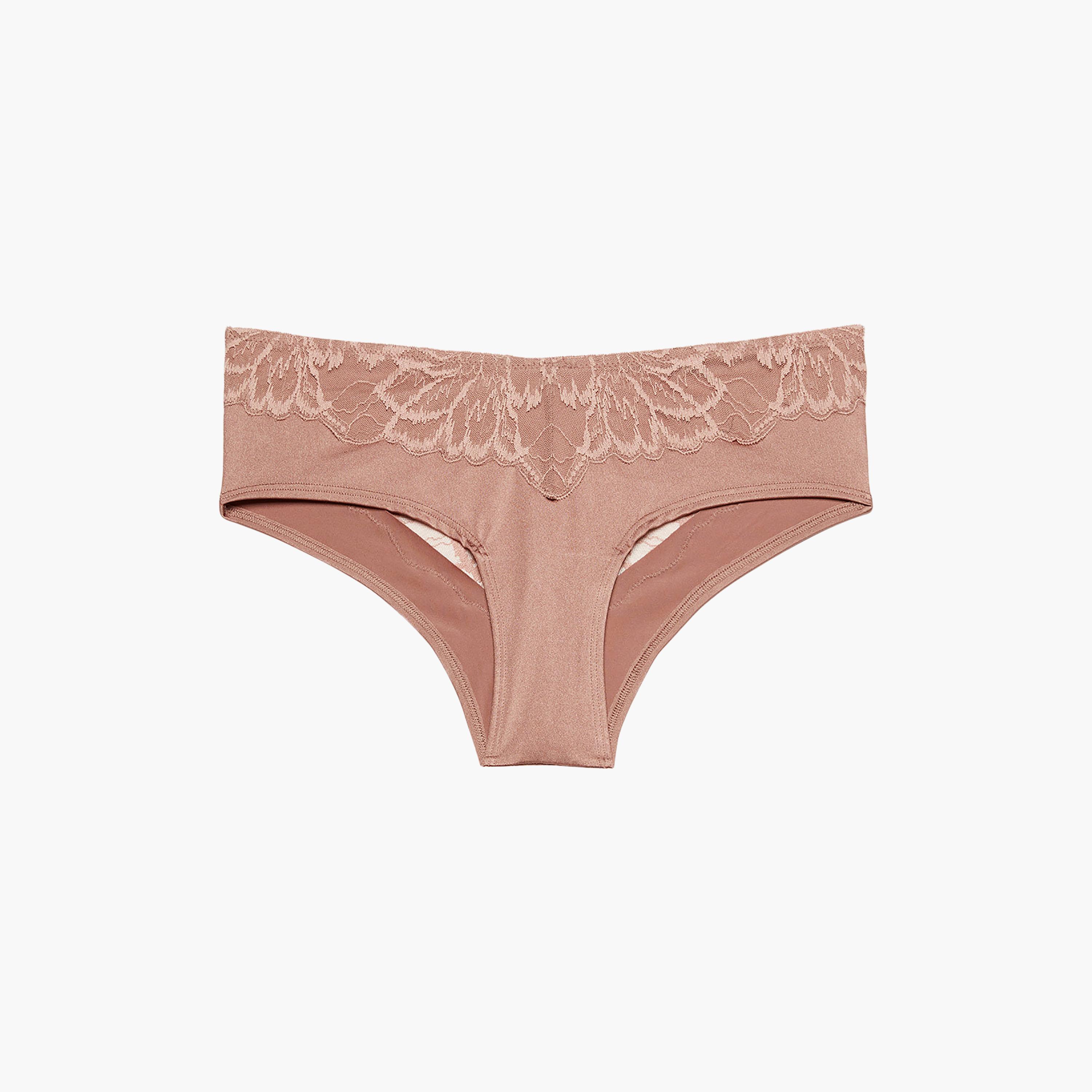 La Senza Diva Lace Medium Coverage Women's Cheeky Panty-women-clothing-lingerie-panties-image-4