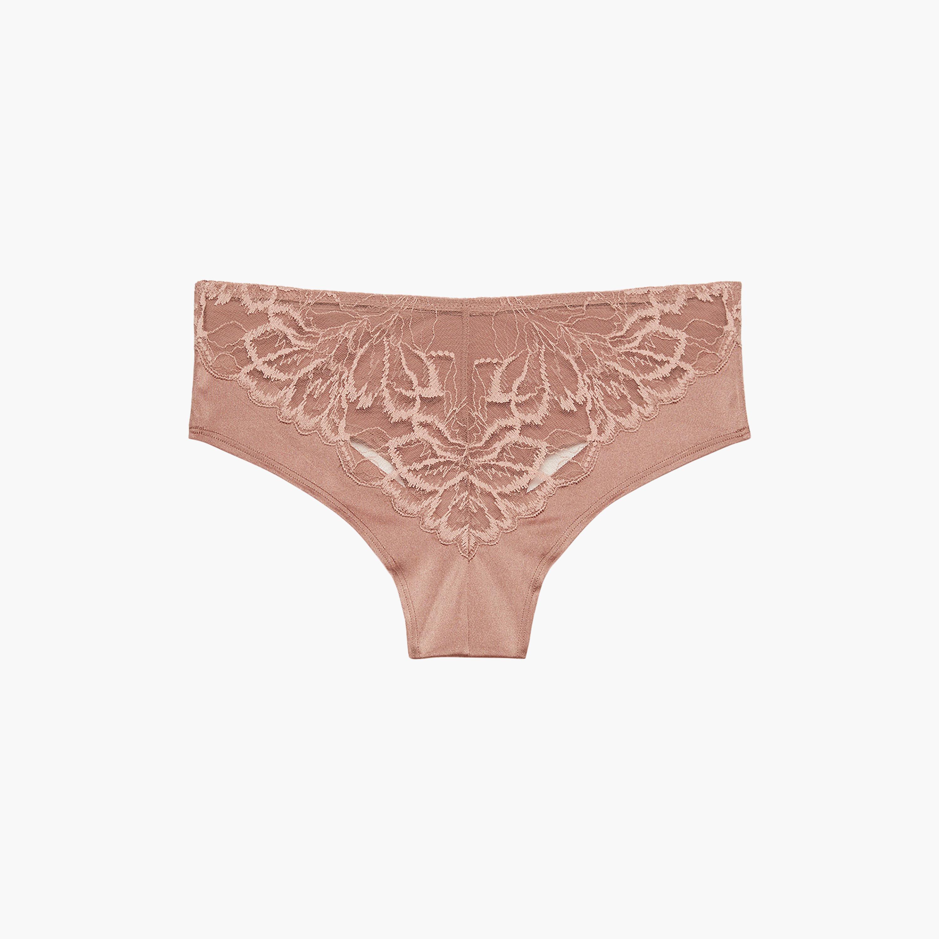 La Senza Diva Lace Medium Coverage Women's Cheeky Panty-women-clothing-lingerie-panties-image-5