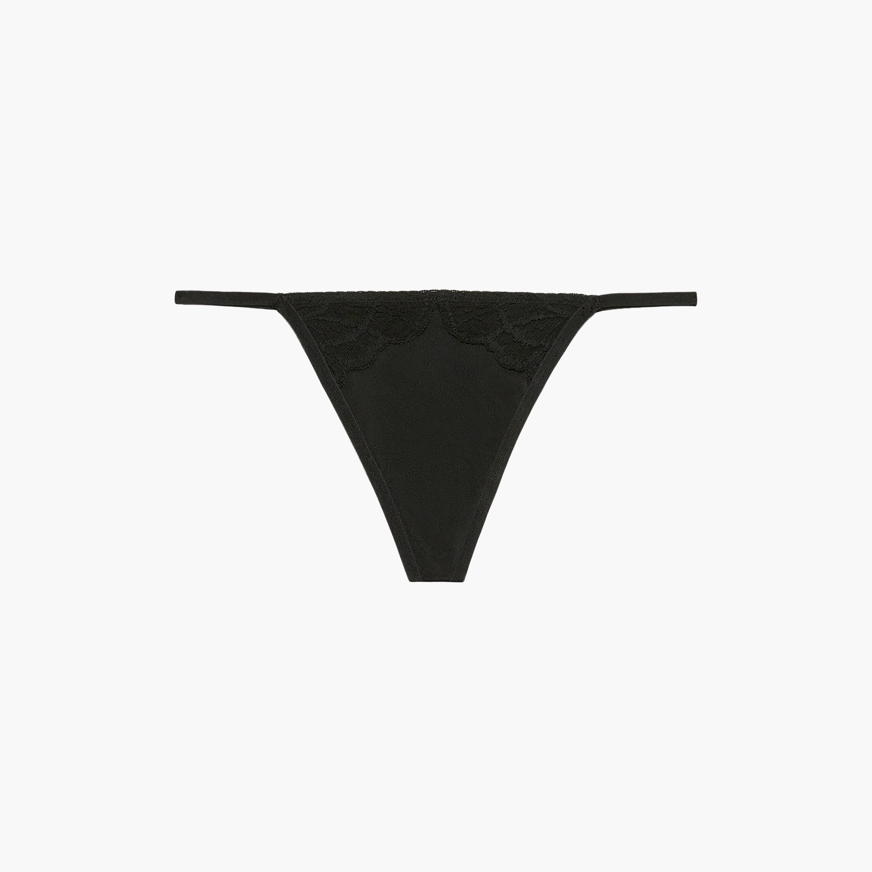 ملابس داخلية جي سترينغ نسائي دانتيل بتغطية منخفضة ديفا من لا سينزا-women-clothing-lingerie-panties-image-2