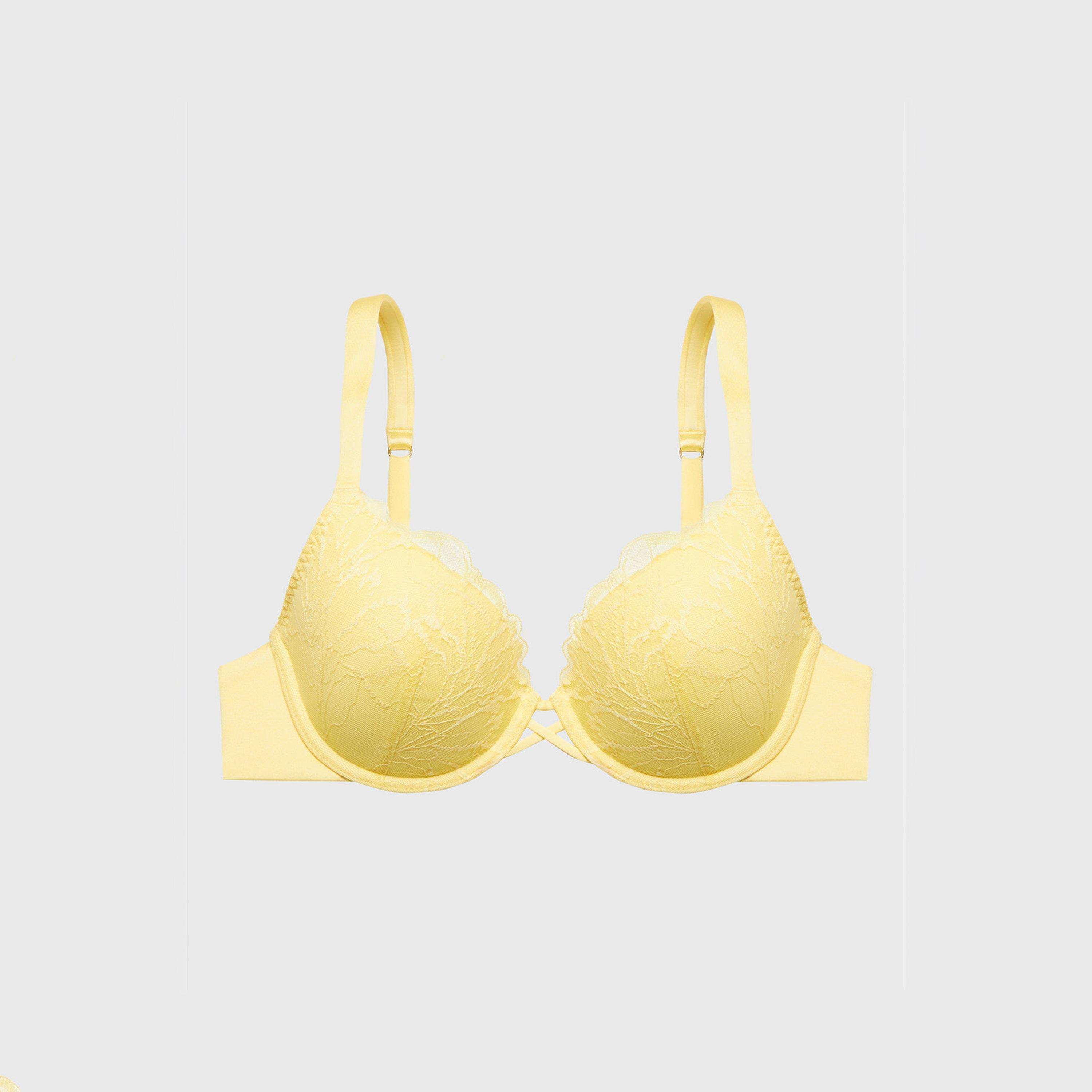 La Senza Lush Lace Wired Medium Support Lightly Lined Women's Push-Up Bra-women-clothing-lingerie-bras-image-4