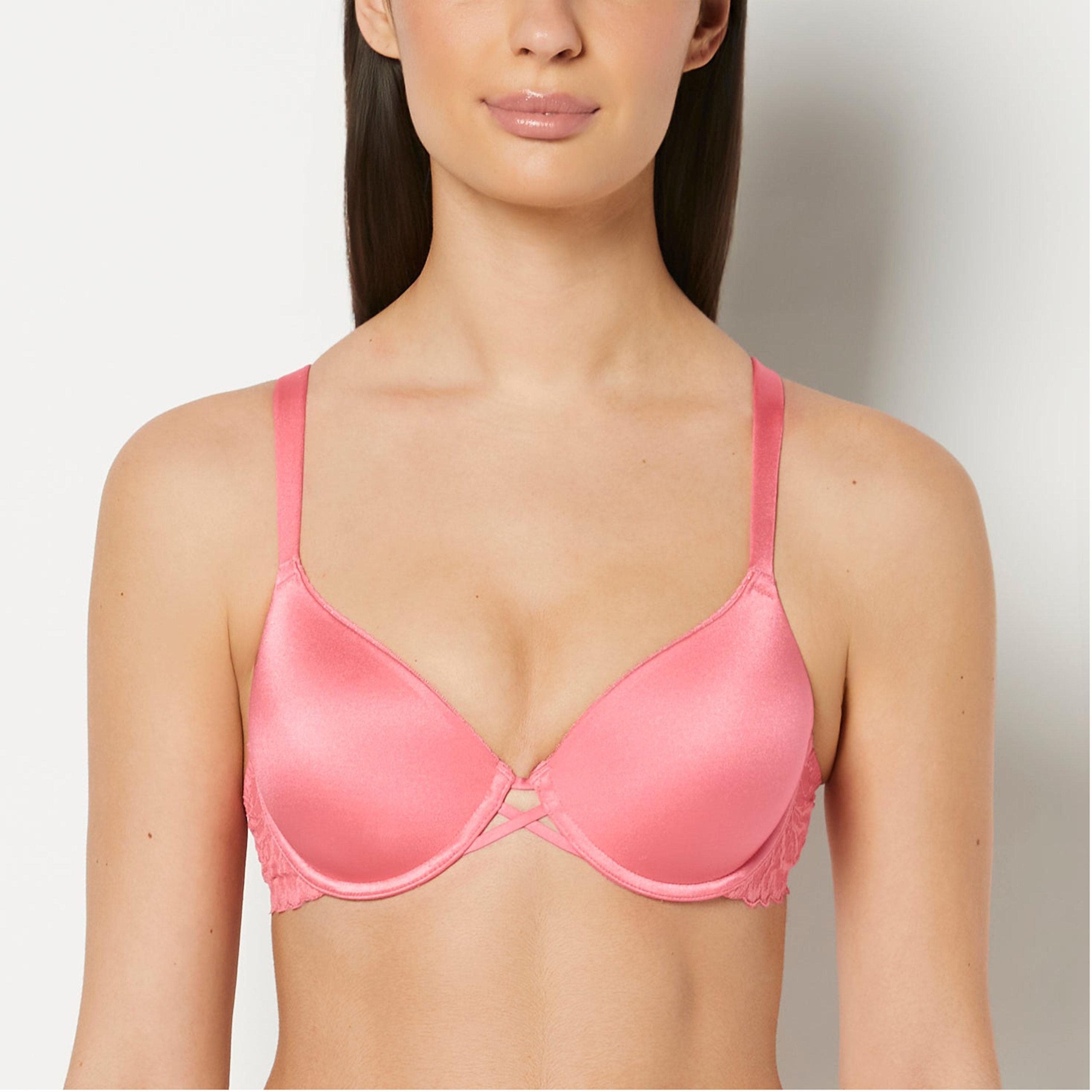 La Senza Lush Lace Wired Medium Support Lightly Lined Women's Push-Up Bra-women-clothing-lingerie-bras-image-1