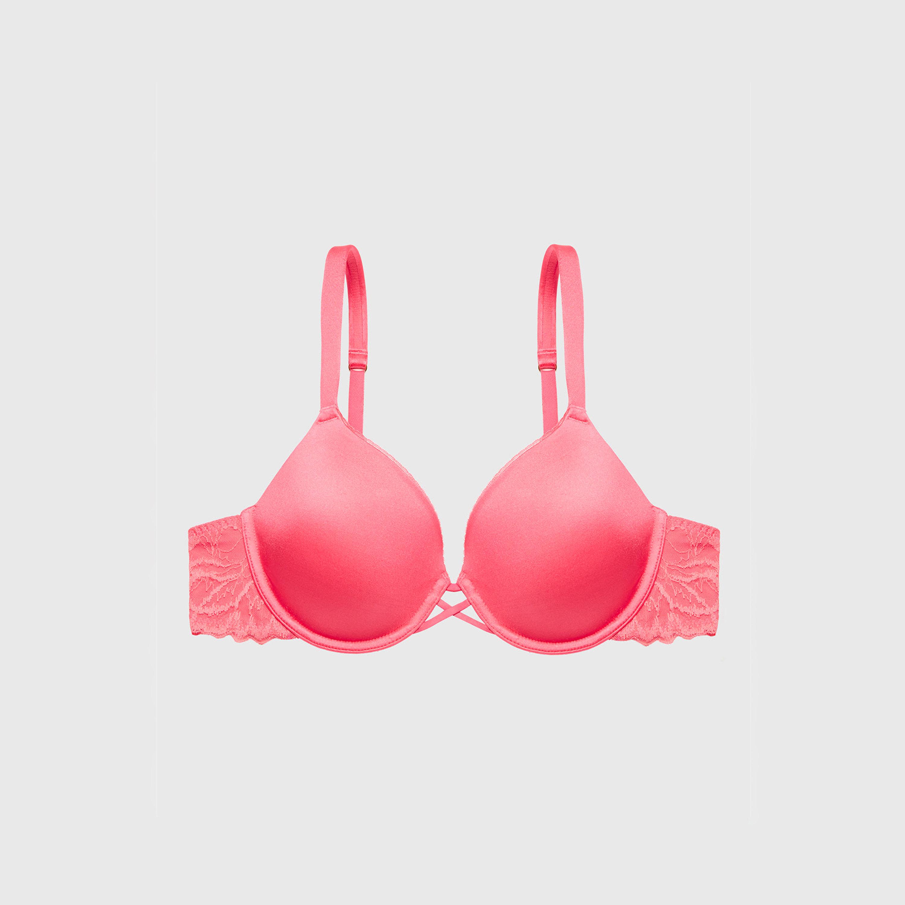 La Senza Lush Lace Wired Medium Support Lightly Lined Women's Push-Up Bra-women-clothing-lingerie-bras-image-4