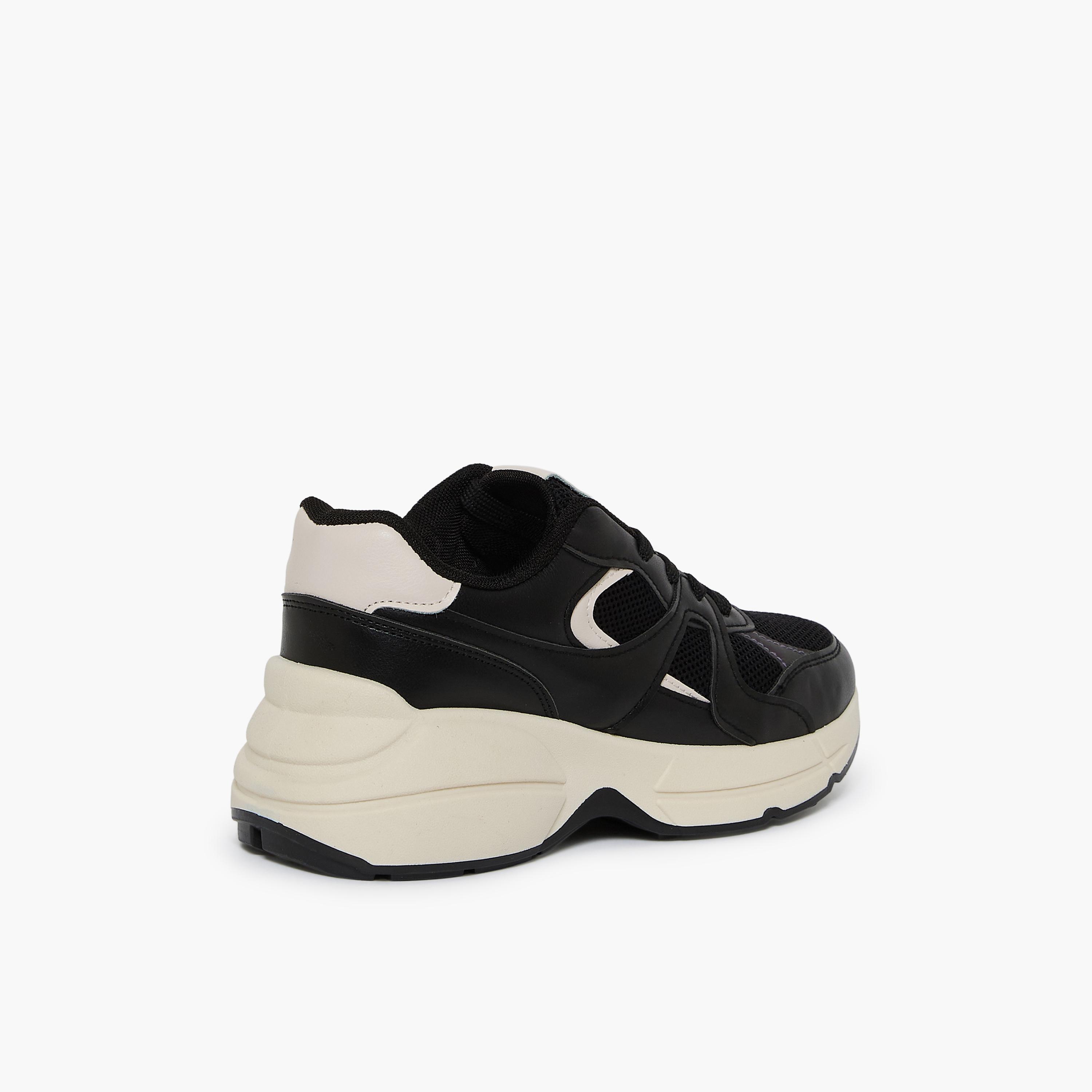 جيومني - حذاء رياضي أوزكان برباط نعل سميك كاحل منخفض للنساء | 615TF311-32-BLACK-women-shoes-sneakers-image-5