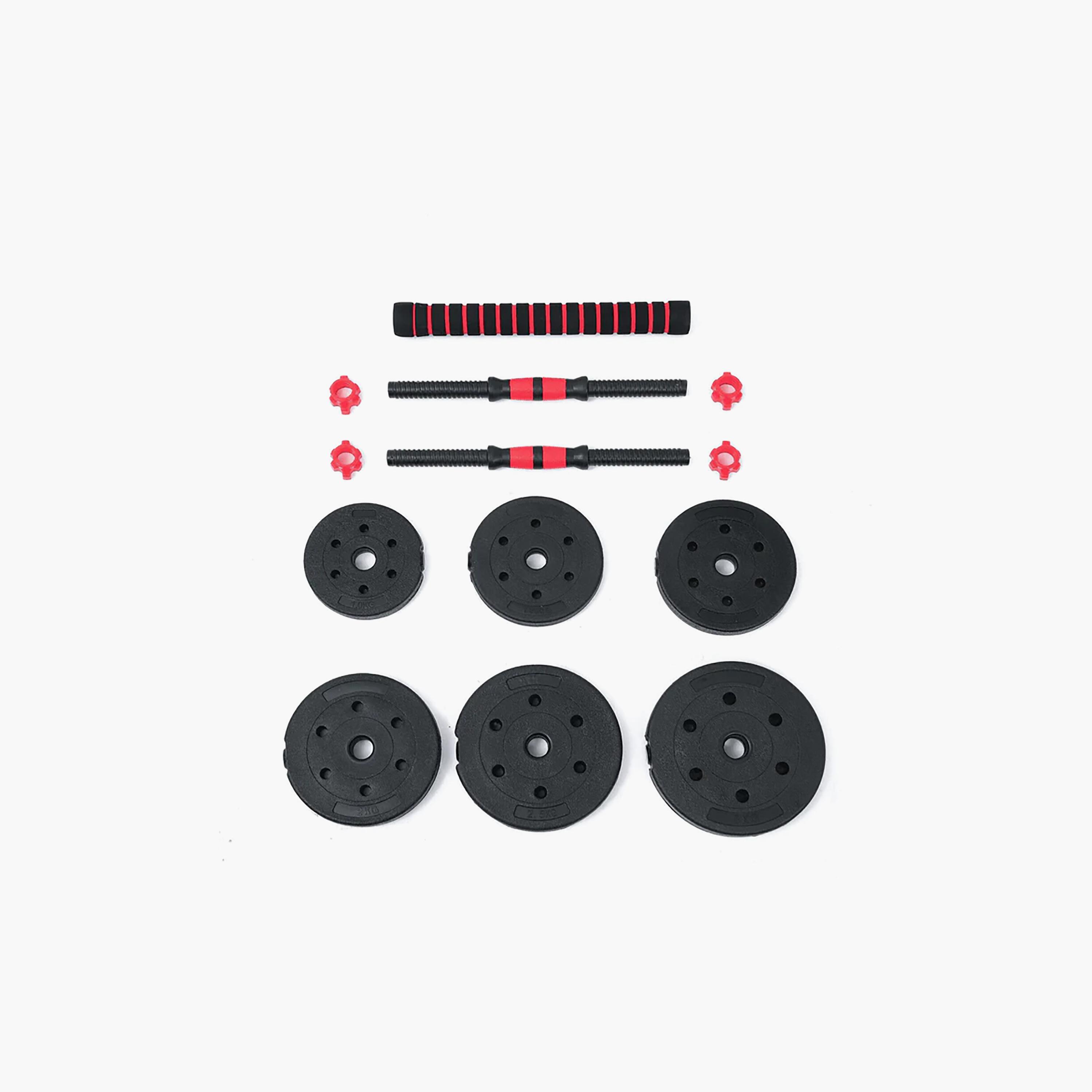 X Maxstrength Vinyl Adjustable Dumbbells Sets-sports-gear-gym-image-1