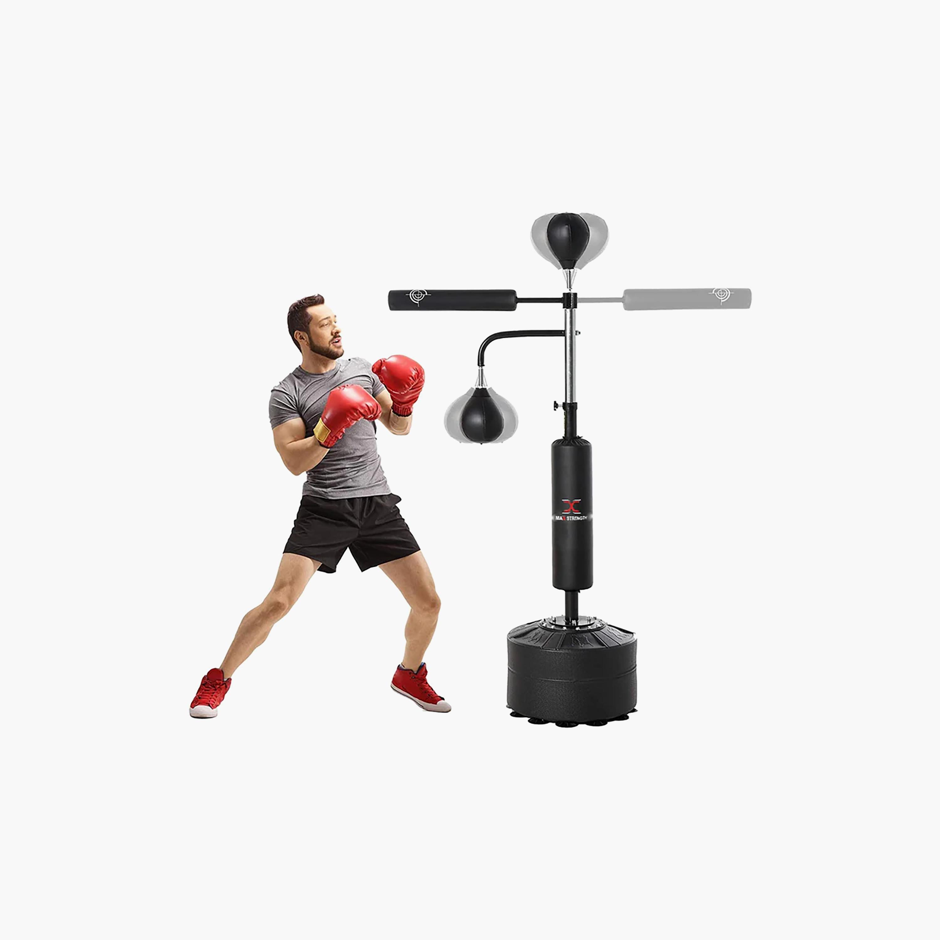 X Maxstrength 3-In-1 Boxing Bag and Stand with Adjustable Height-sports-gear-gym-image-5
