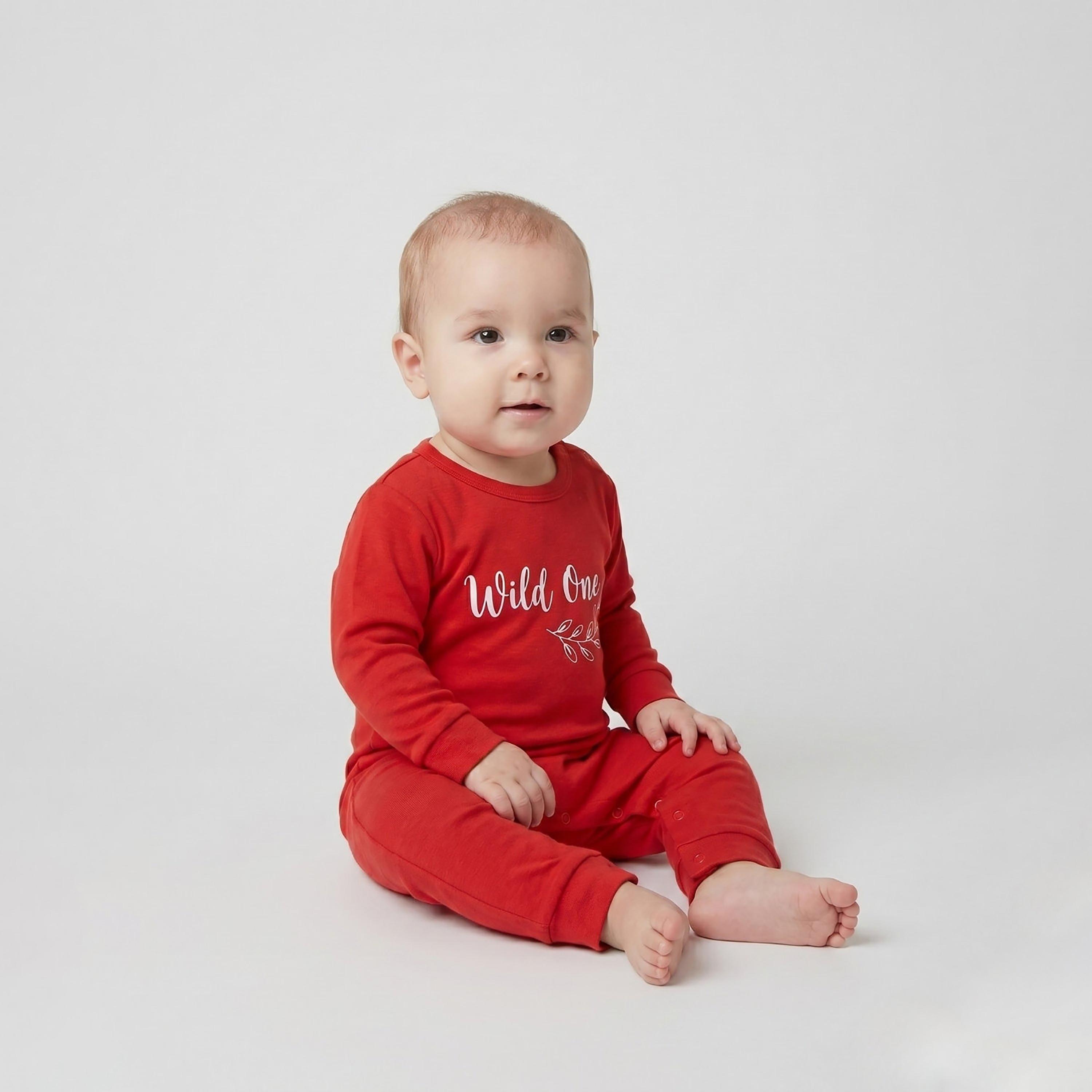 رومبر قطني بأكمام طويلة وطبعة شعار من بيبيكلو-baby-boys-clothing-rompers-image-4