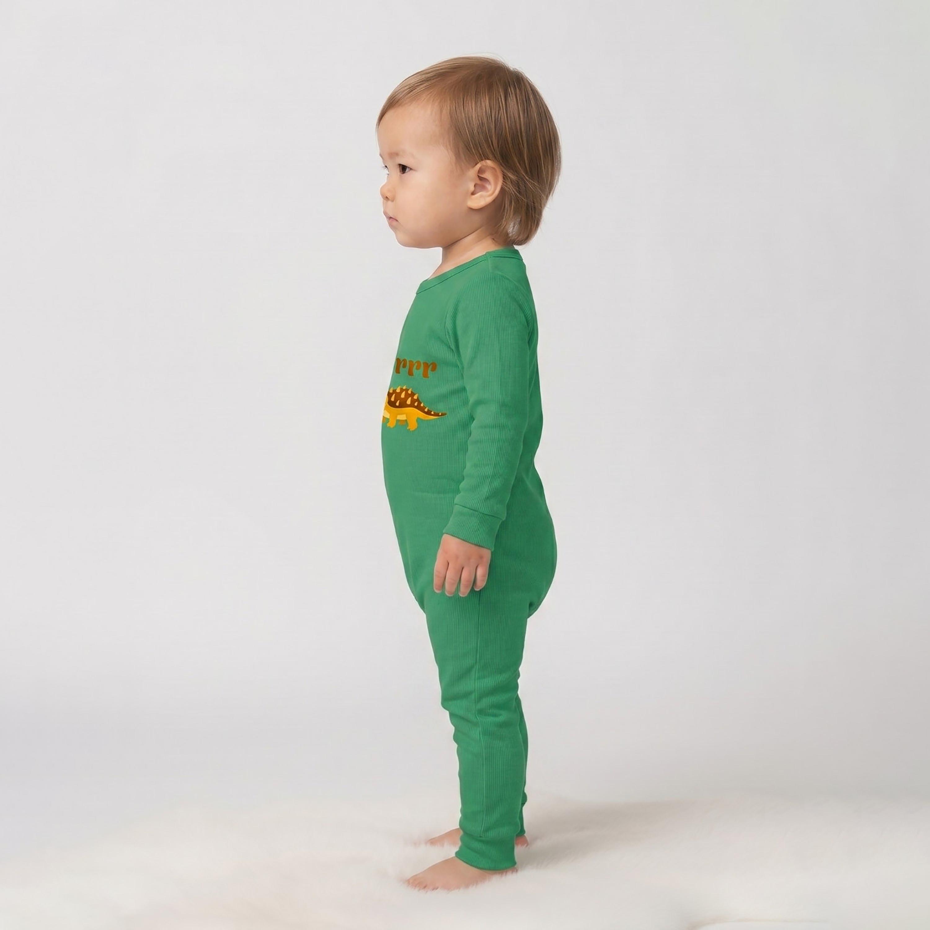 Babyqlo Cotton Graphic Long Sleeves Romper-baby-boys-clothing-rompers-image-4