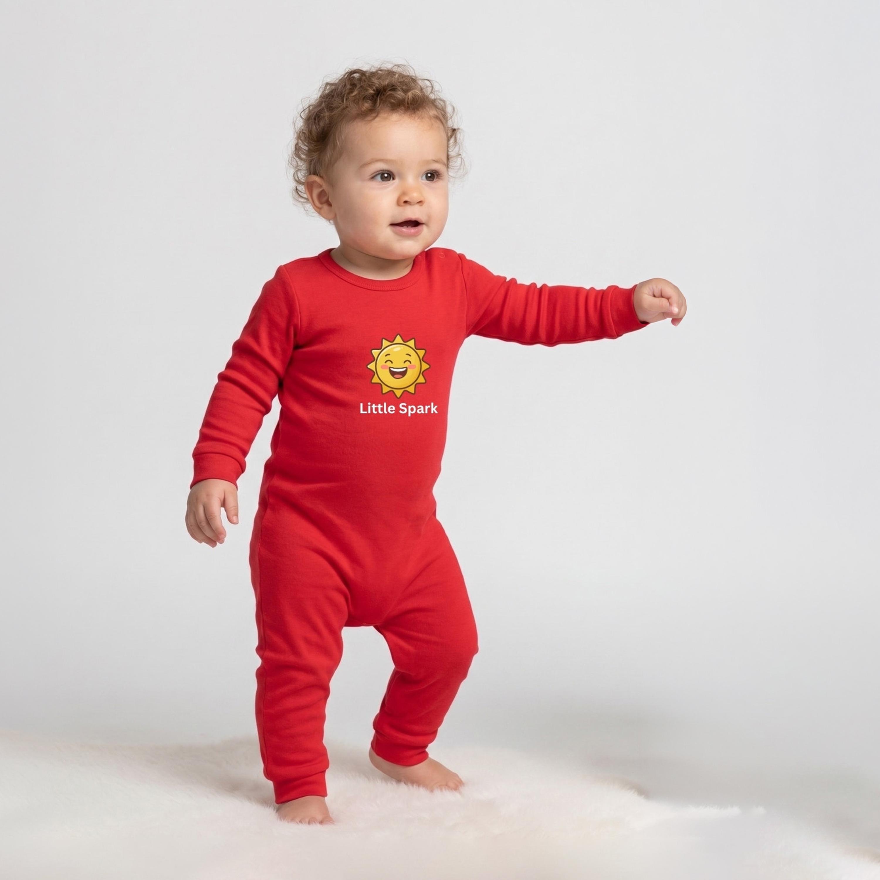 Babyqlo Cotton Graphic Long Sleeves Romper-baby-boys-clothing-rompers-image-1