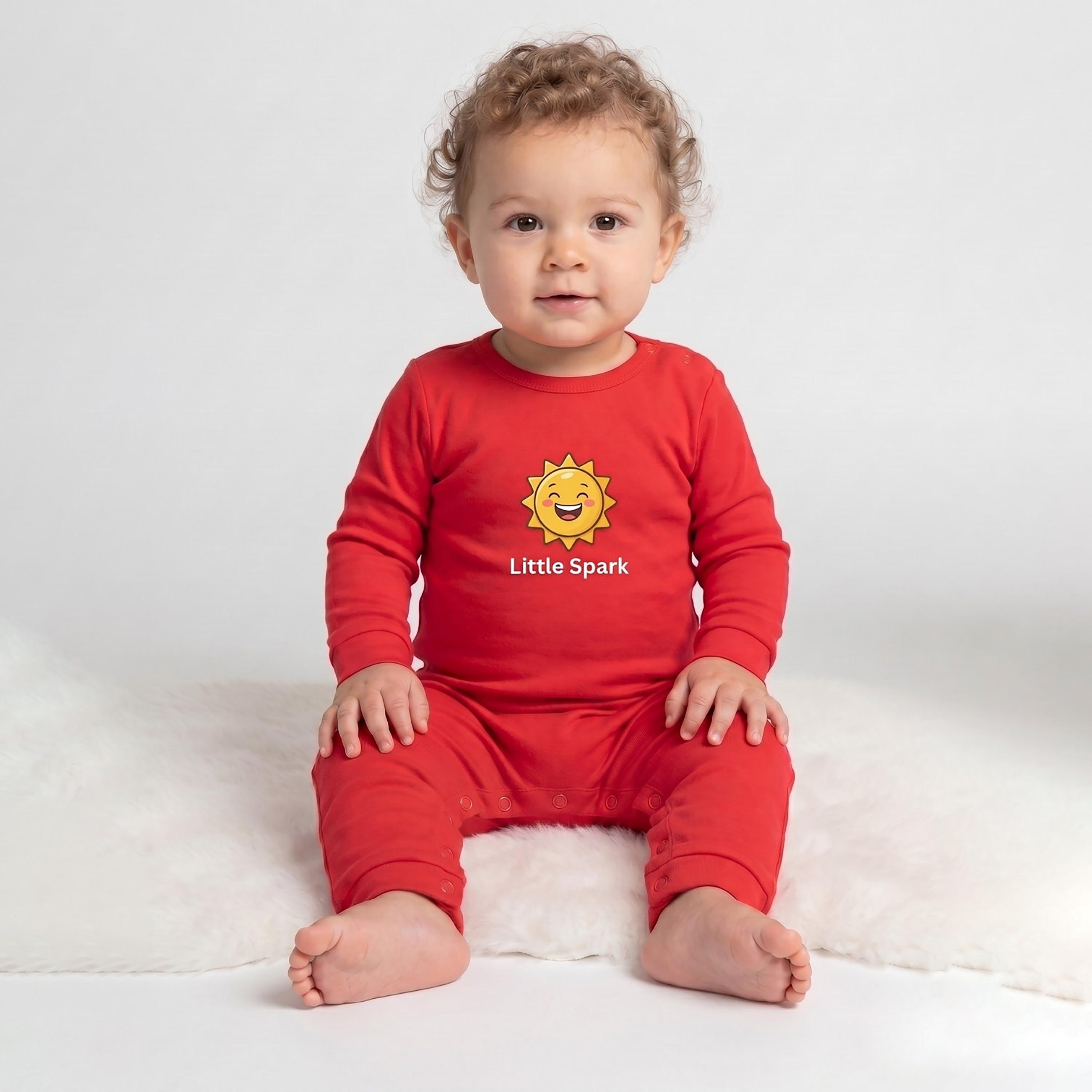 Babyqlo Cotton Graphic Long Sleeves Romper-baby-boys-clothing-rompers-image-2