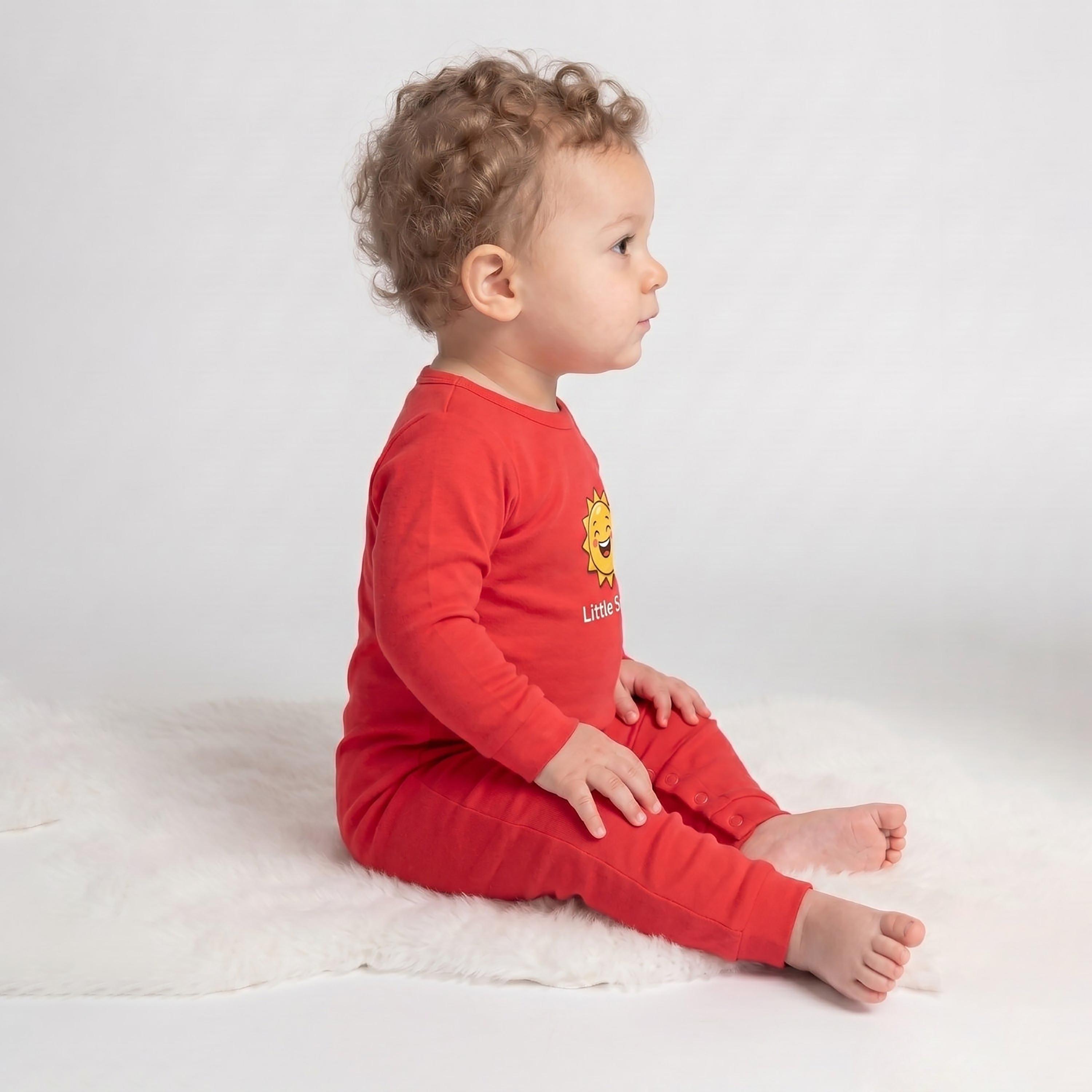 Babyqlo Cotton Graphic Long Sleeves Romper-baby-boys-clothing-rompers-image-4