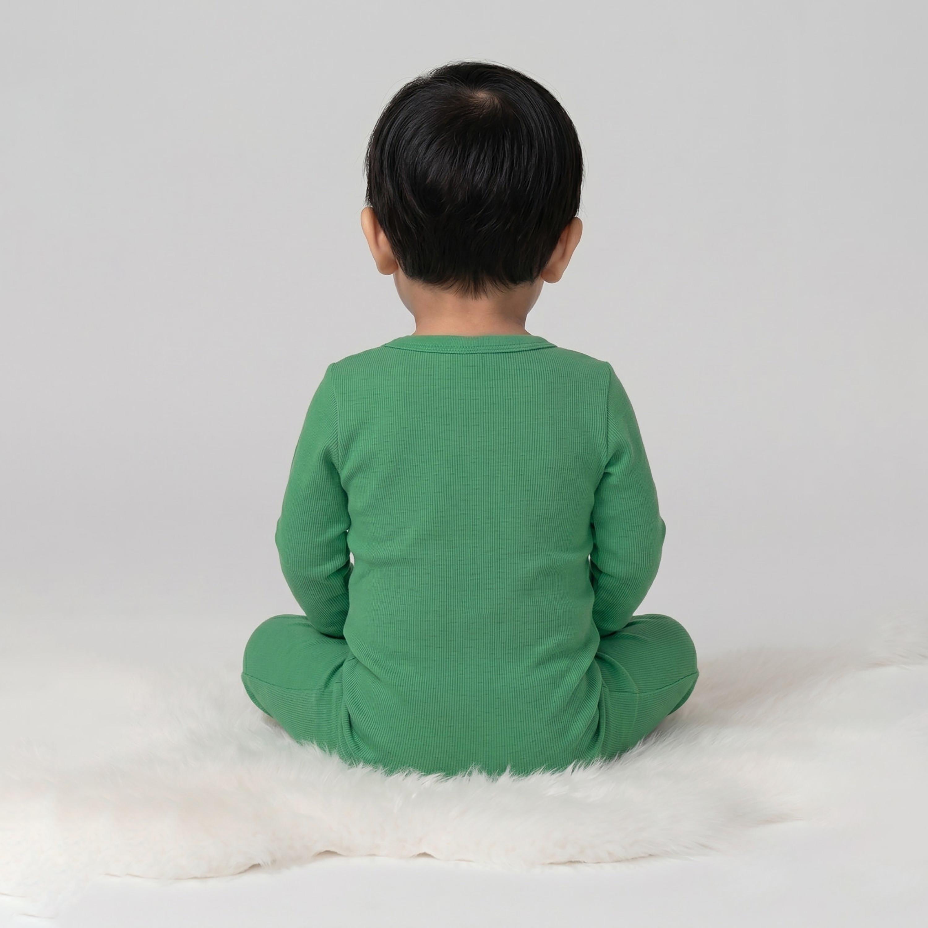 Babyqlo Cotton Graphic Long Sleeves Romper-baby-boys-clothing-rompers-image-3