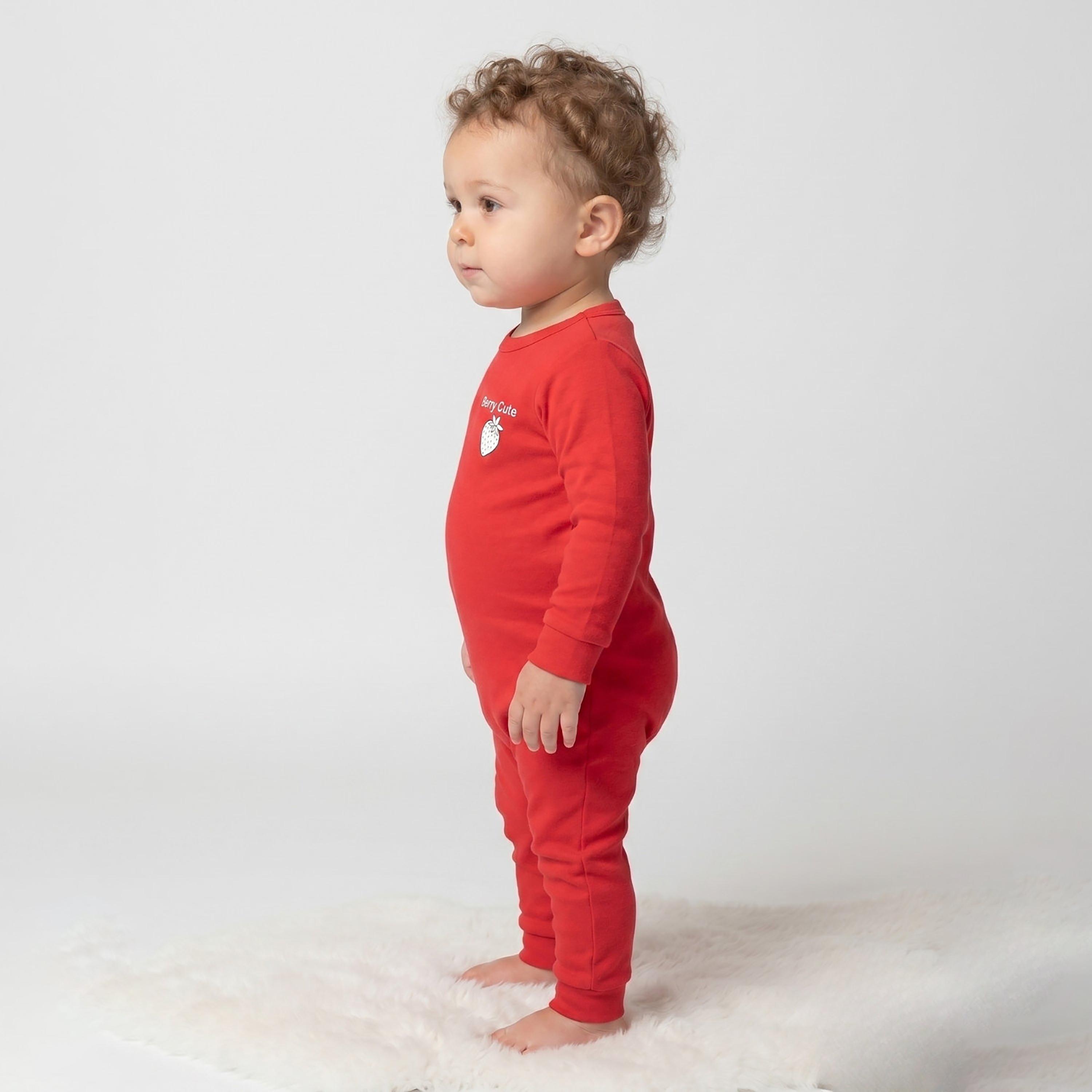 Babyqlo Cotton Slogan Long Sleeves Romper-baby-boys-clothing-rompers-image-4
