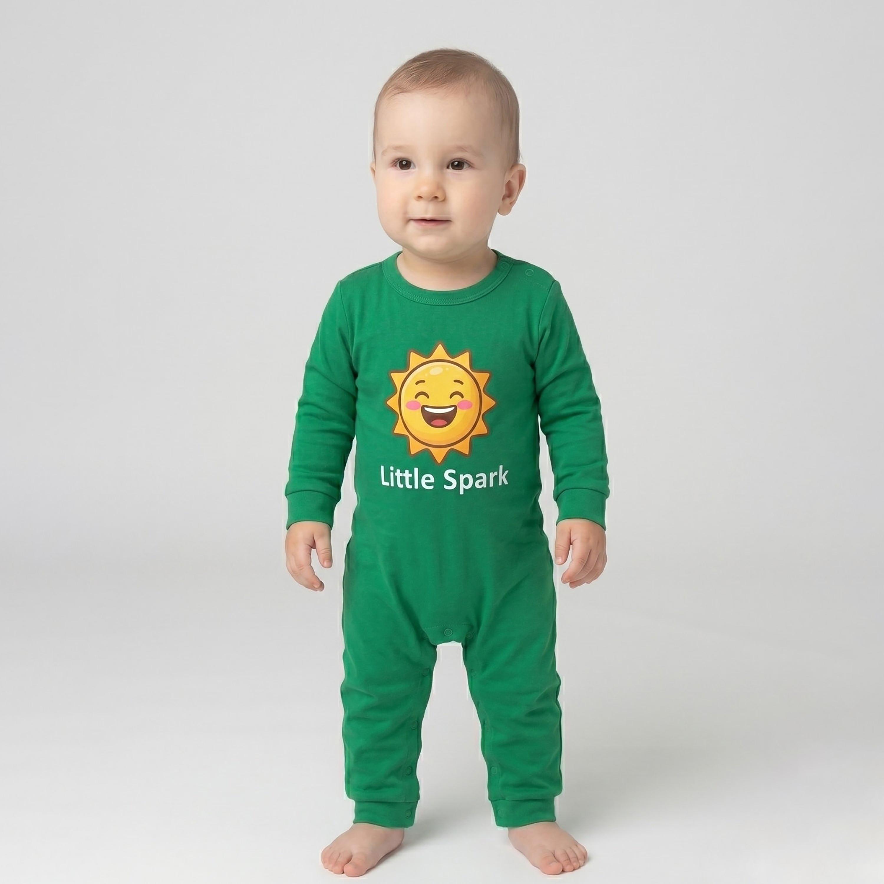 Babyqlo Cotton Graphic Long Sleeves Romper-baby-boys-clothing-rompers-image-1