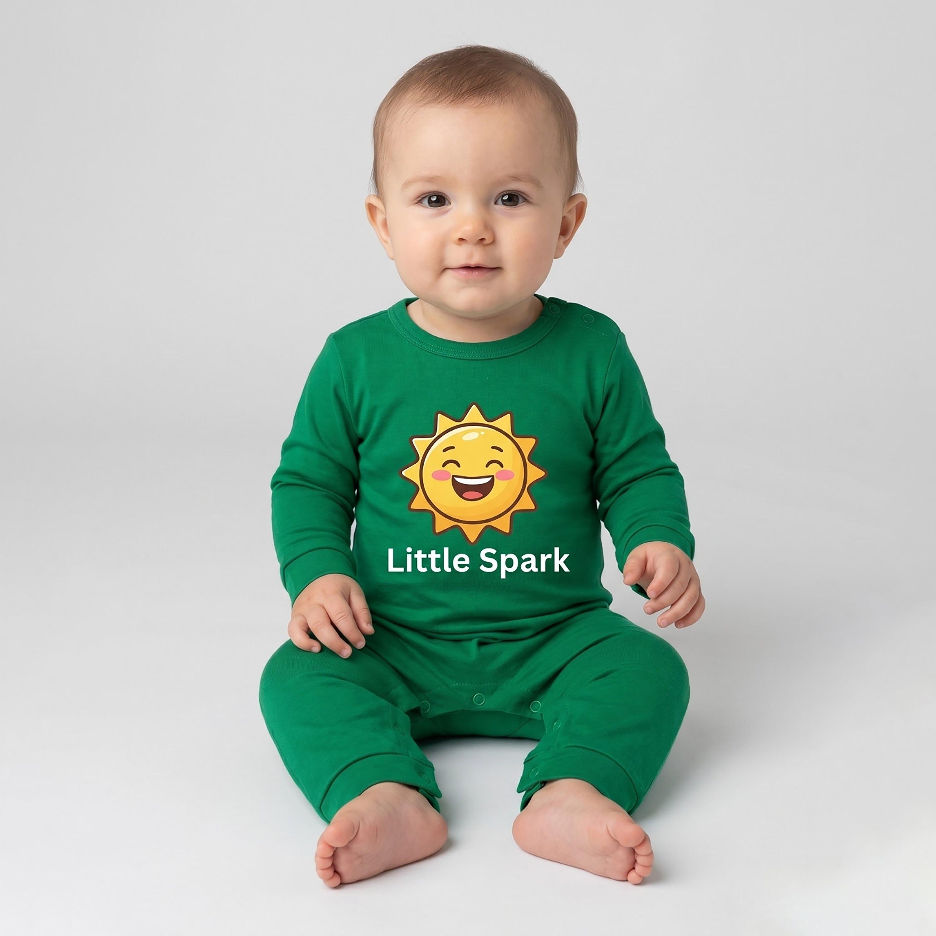 Babyqlo Cotton Graphic Long Sleeves Romper-baby-boys-clothing-rompers-image-2