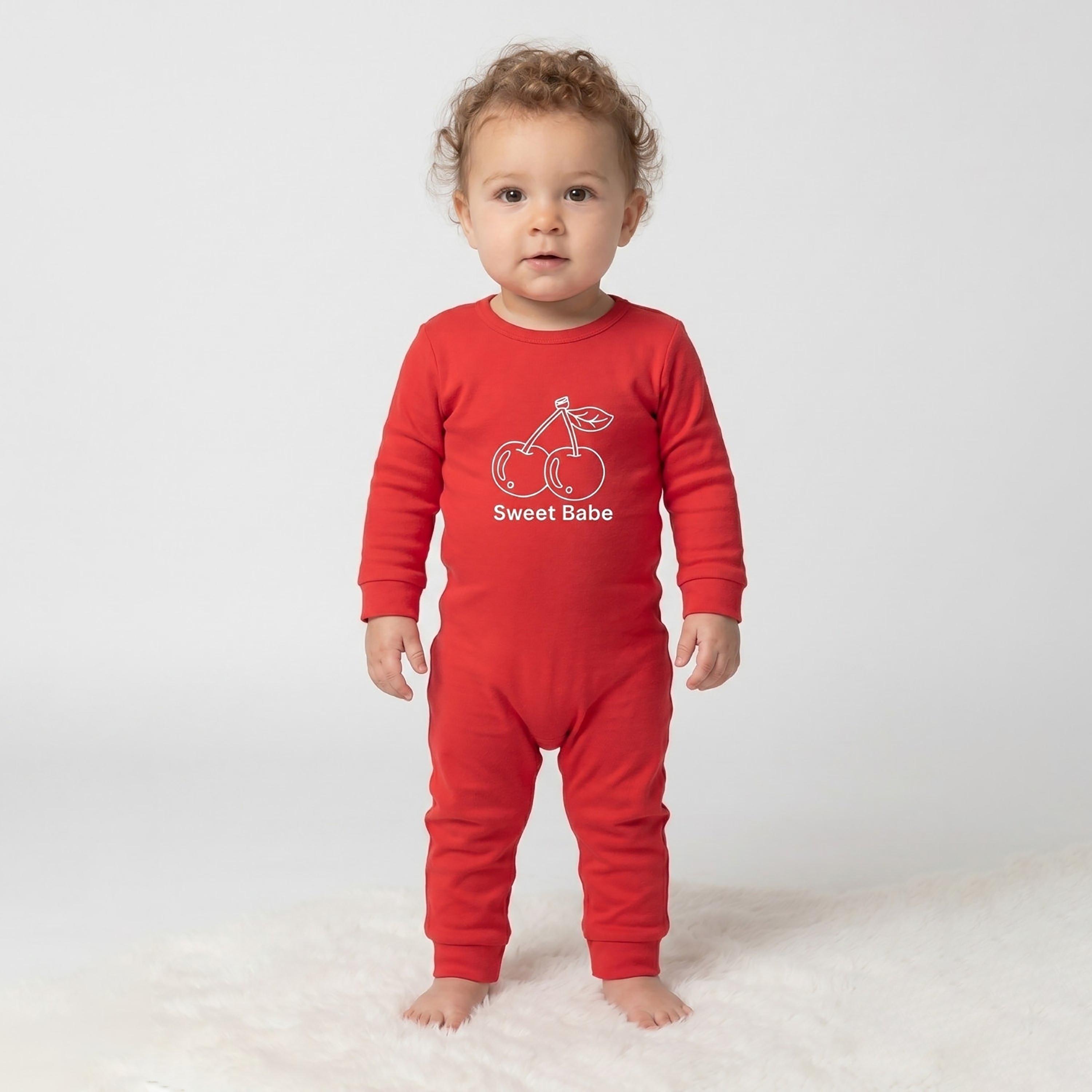 Babyqlo Cotton Graphic Long Sleeves Romper-baby-boys-clothing-rompers-image-1