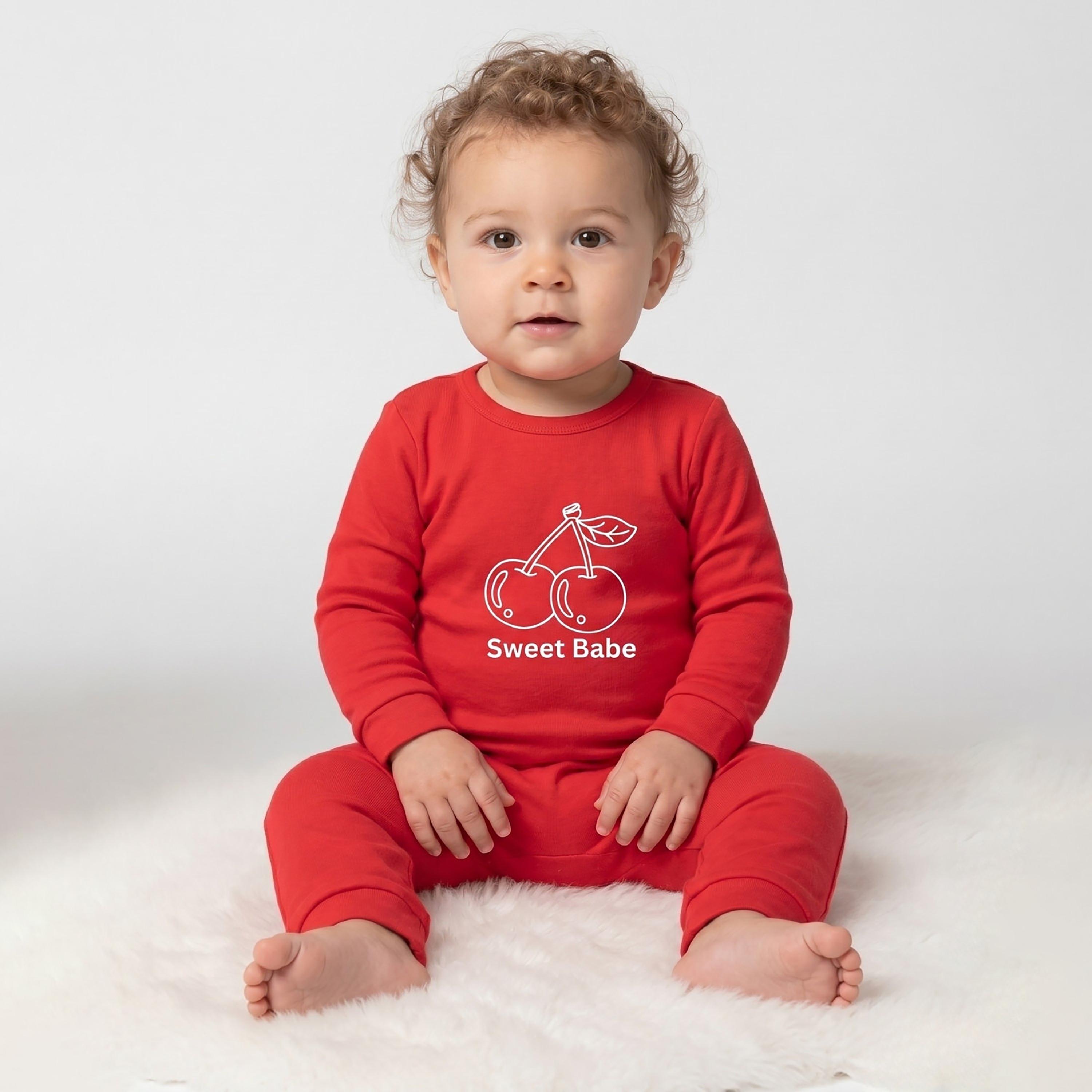 Babyqlo Cotton Graphic Long Sleeves Romper-baby-boys-clothing-rompers-image-2