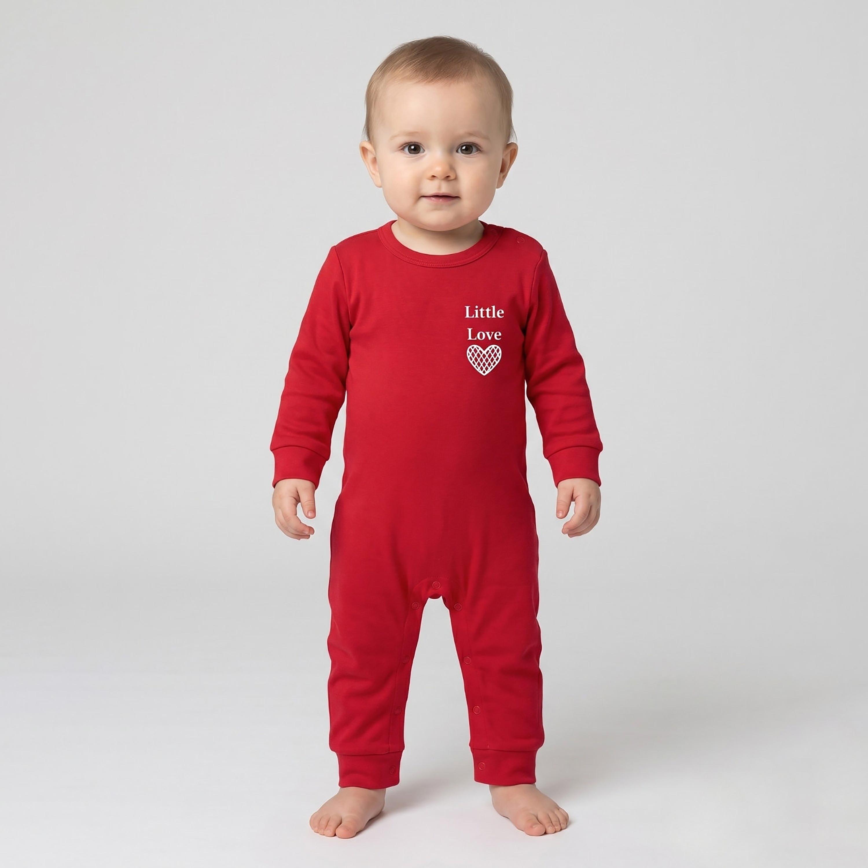 Babyqlo Cotton Slogan Long Sleeves Romper-baby-boys-clothing-rompers-image-1