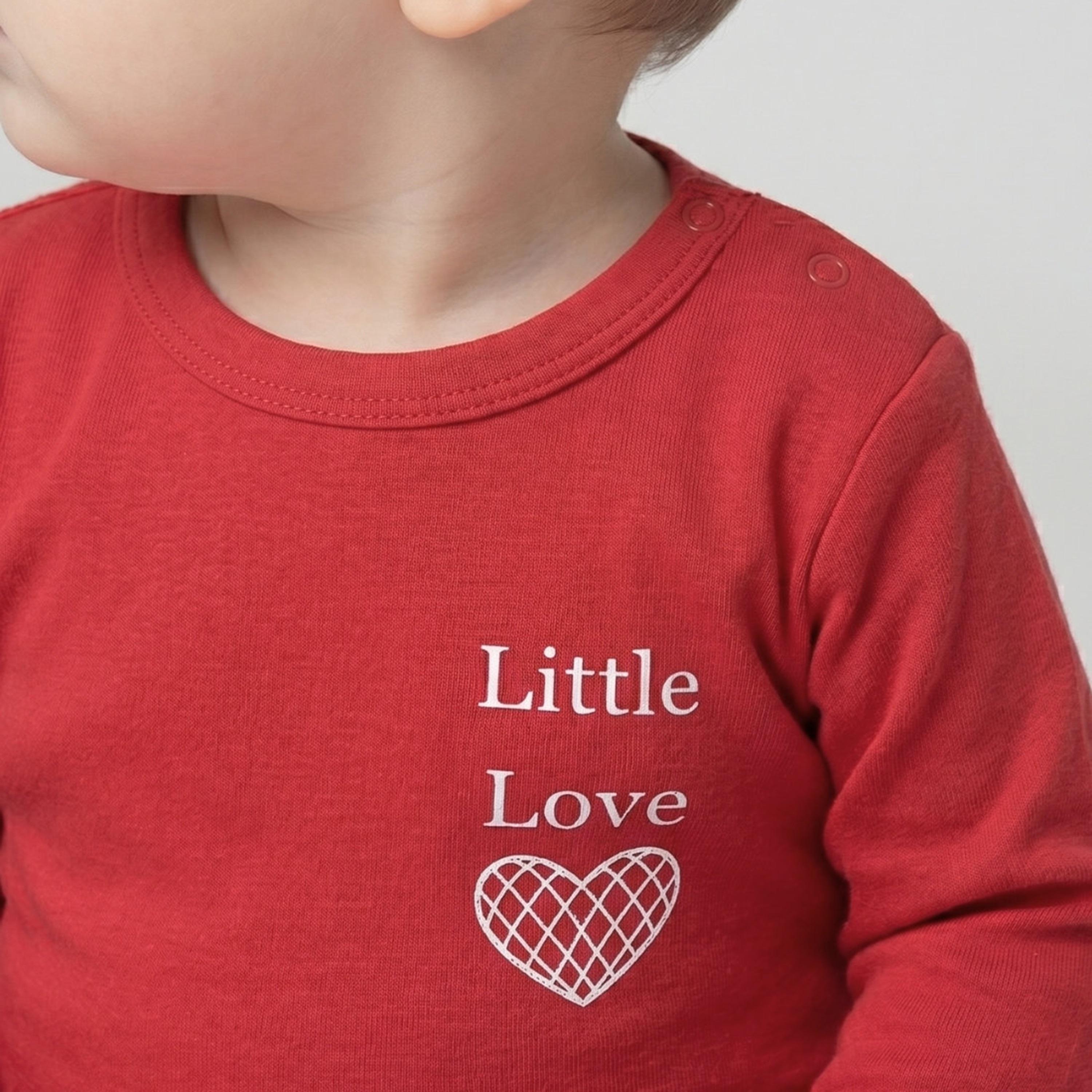 Babyqlo Cotton Slogan Long Sleeves Romper-baby-boys-clothing-rompers-image-5
