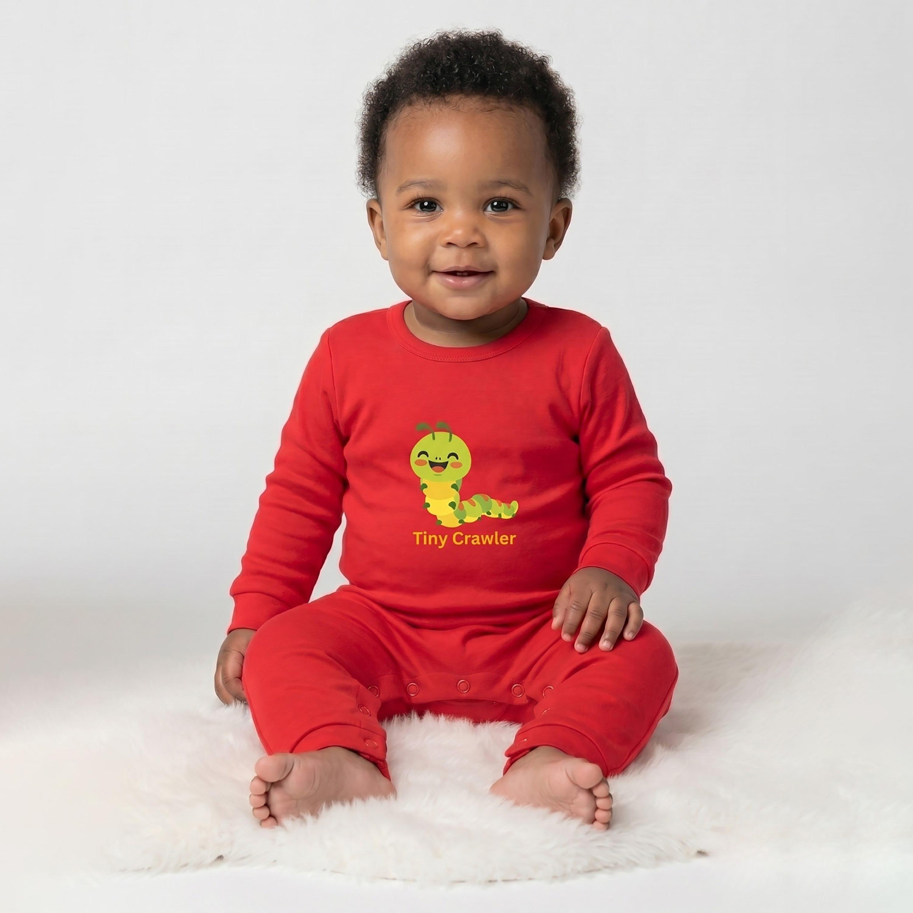 Babyqlo Cotton Graphic Long Sleeves Romper-baby-boys-clothing-rompers-image-1