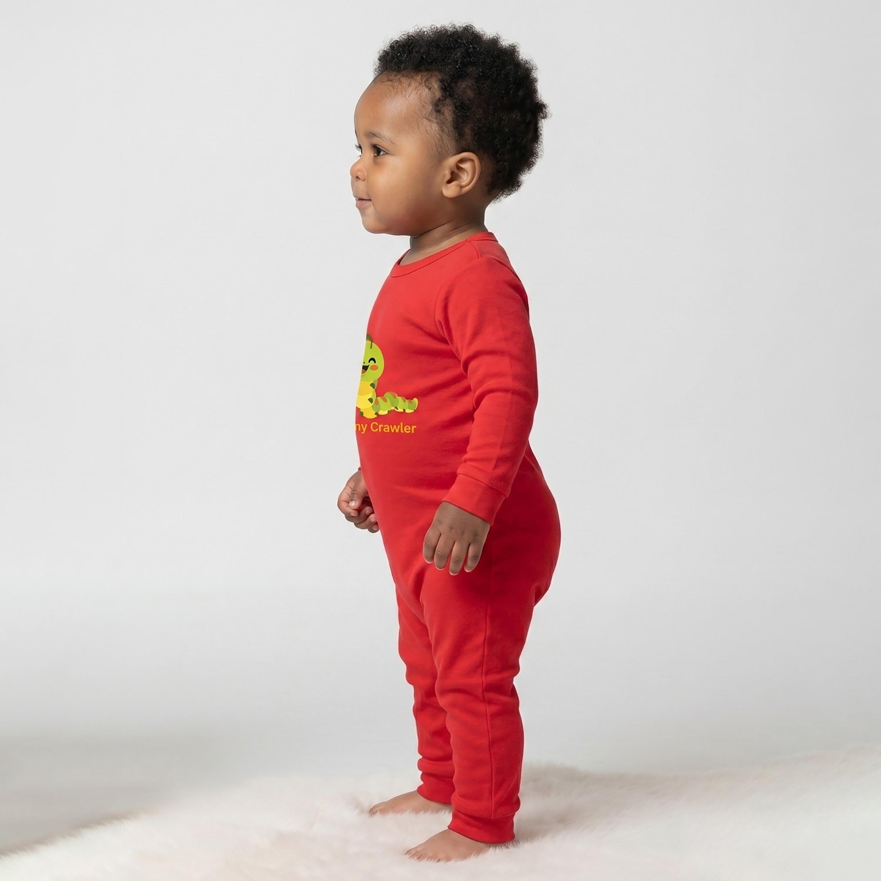 Babyqlo Cotton Graphic Long Sleeves Romper-baby-boys-clothing-rompers-image-4