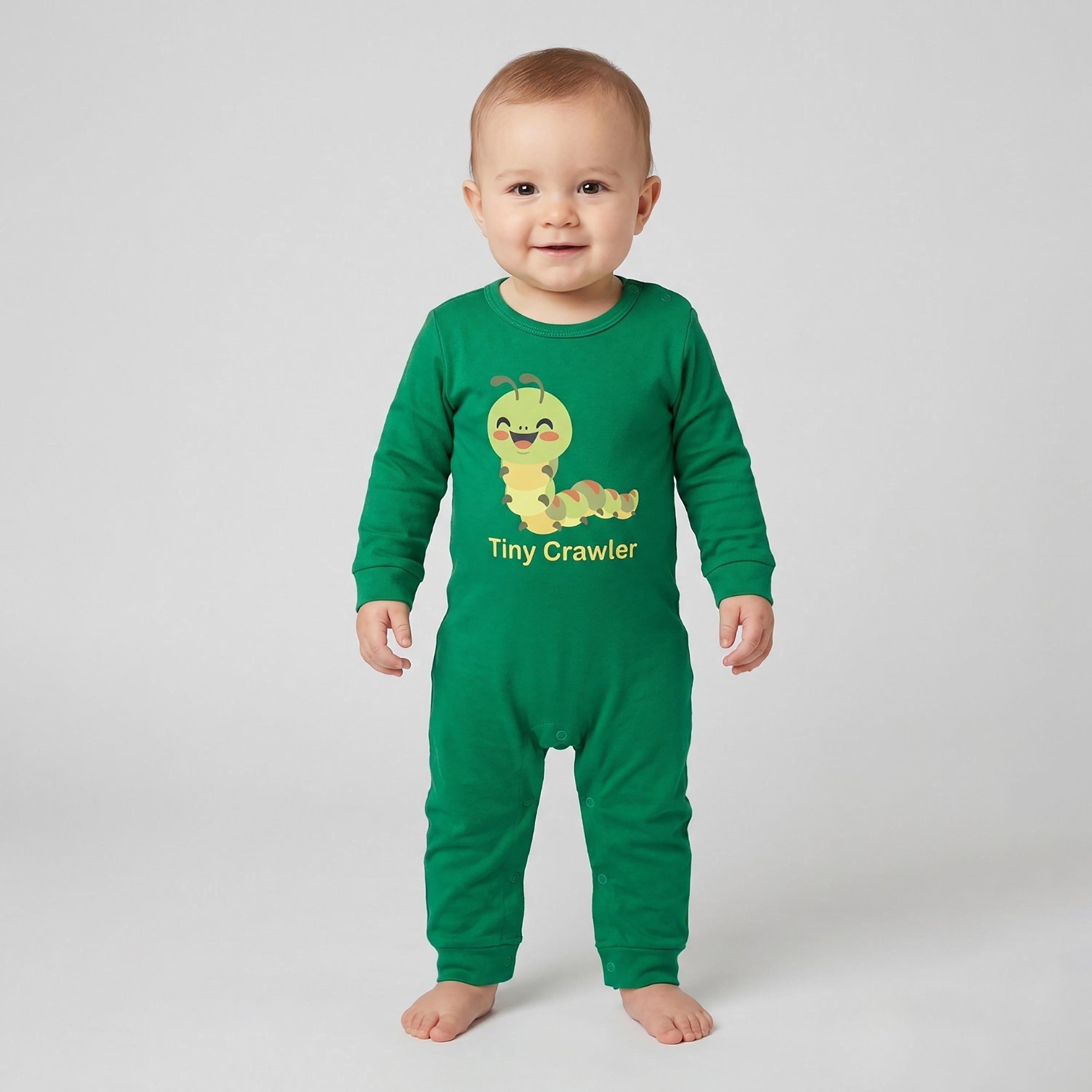 Babyqlo Cotton Graphic Long Sleeves Romper-baby-boys-clothing-rompers-image-1
