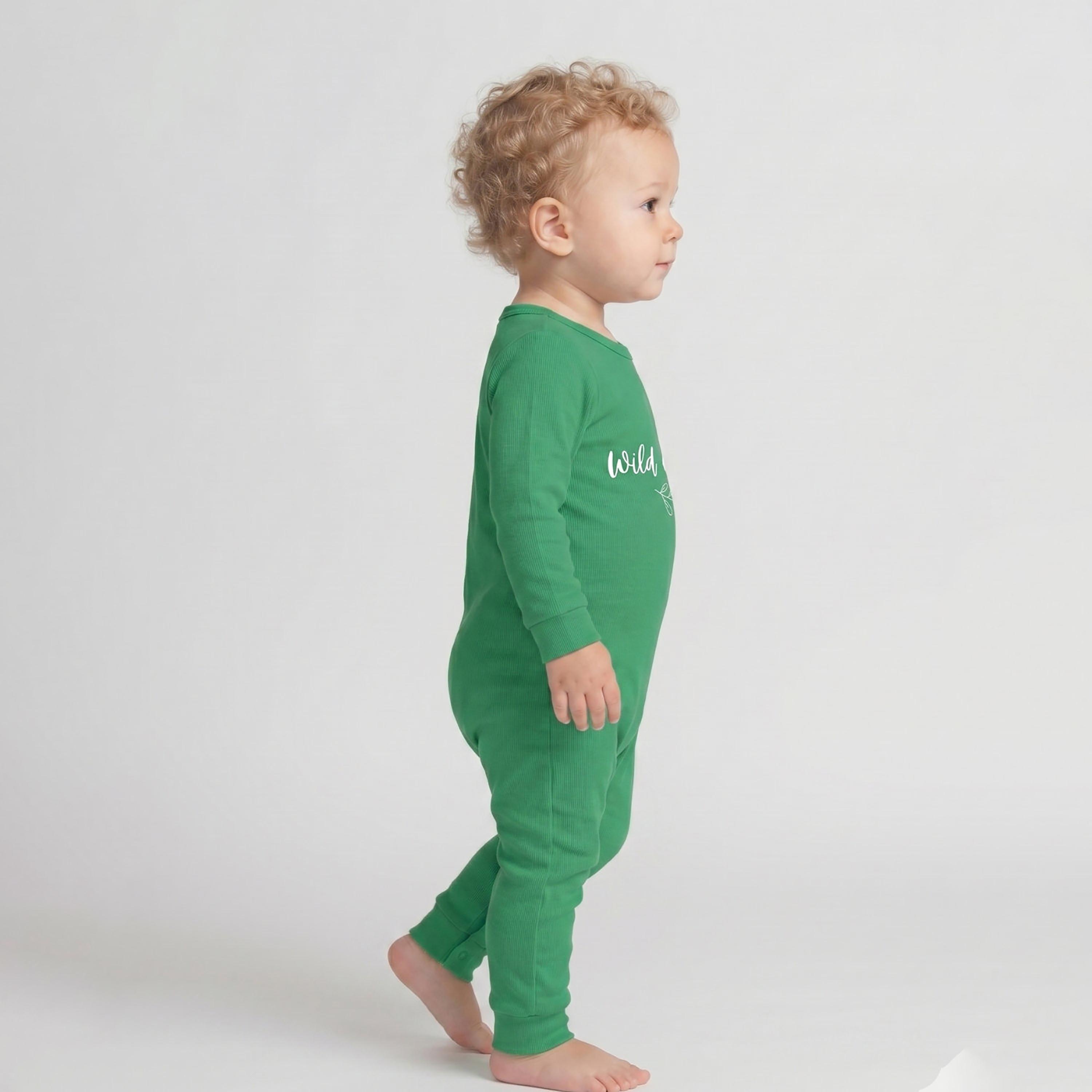 Babyqlo Cotton Slogan Long Sleeves Romper-baby-boys-clothing-rompers-image-4