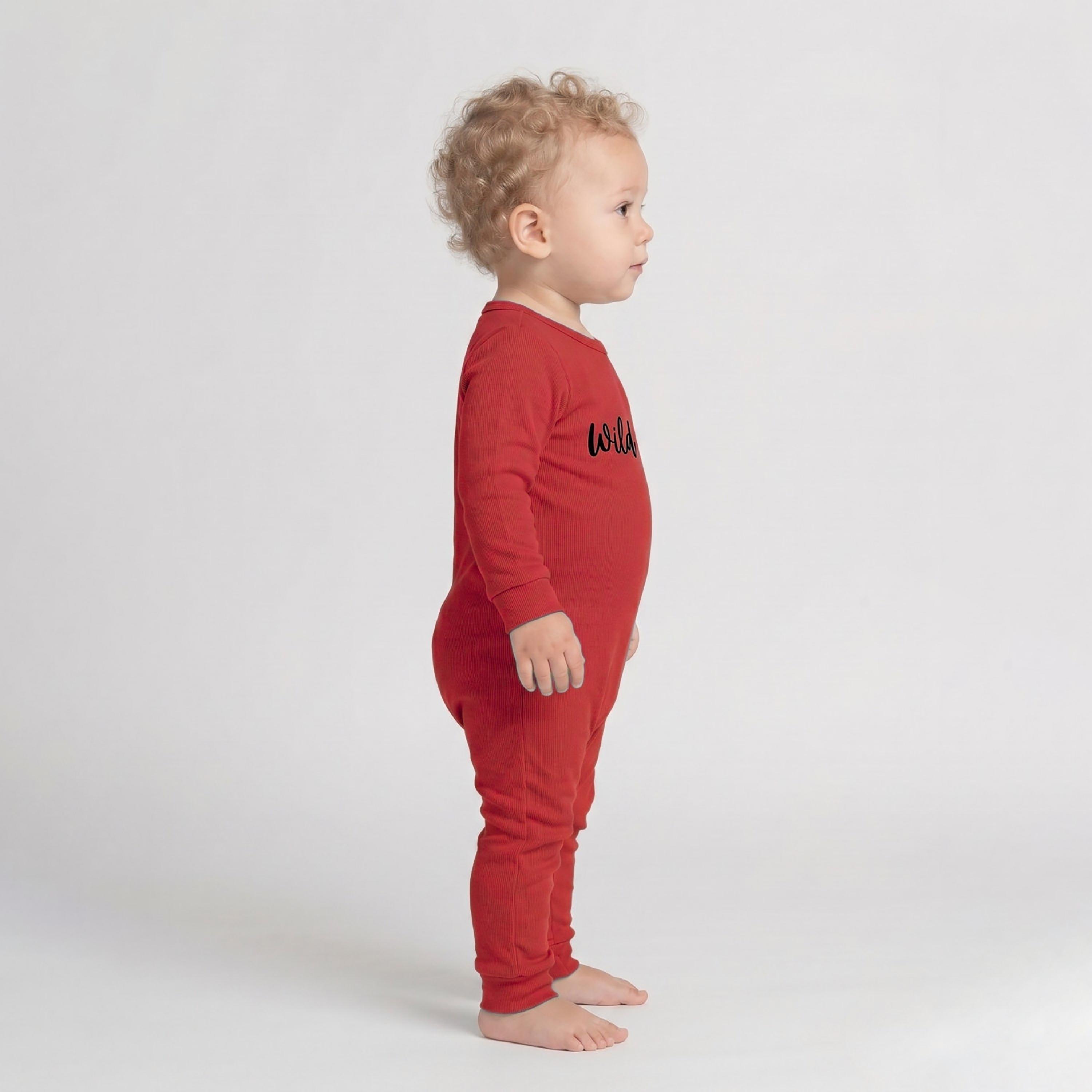 Babyqlo Cotton Slogan Long Sleeves Romper-baby-boys-clothing-rompers-image-5