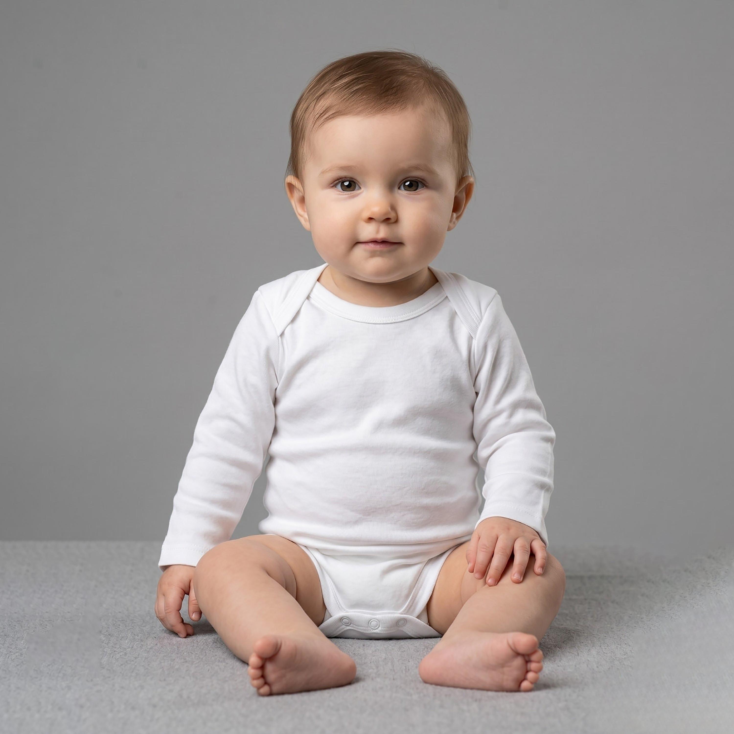 Babyqlo 3-Piece Long Sleeves Bodysuits Set-baby-boys-clothing-bodysuits-image-1